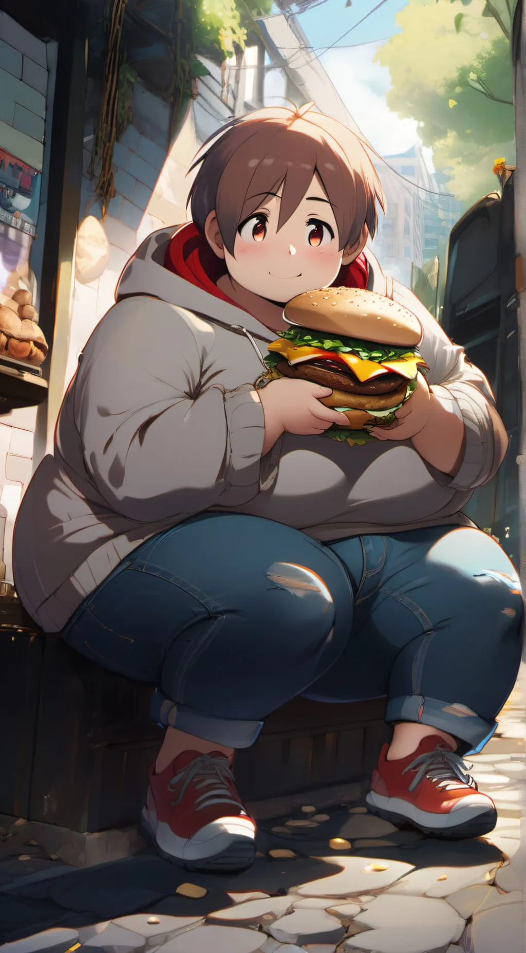 ai character: •°alex°• background