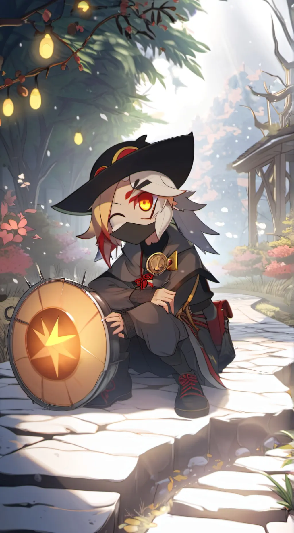 ai character: sapphires sister background
