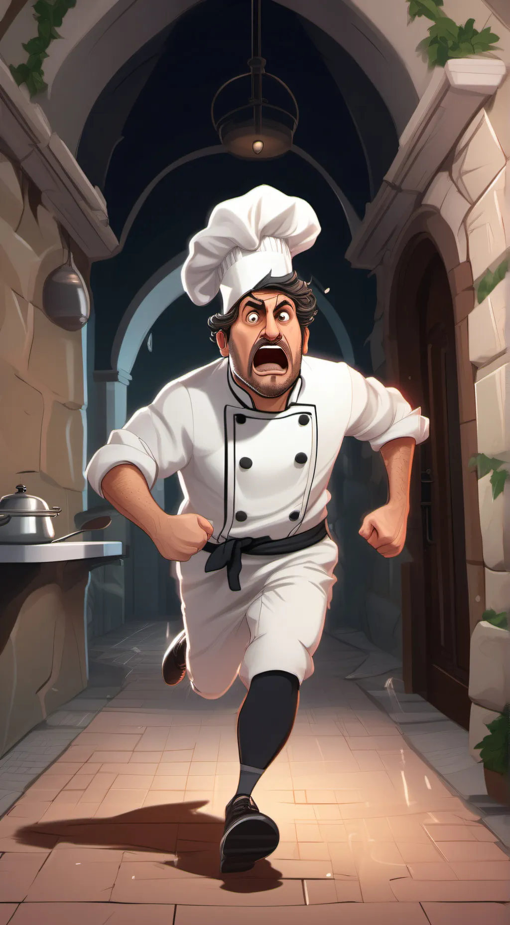 ai character: peppino background