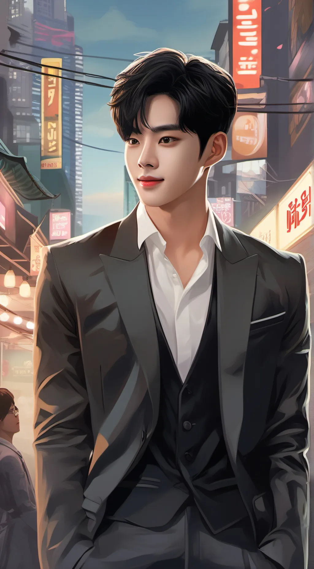 ai character: Song kang background