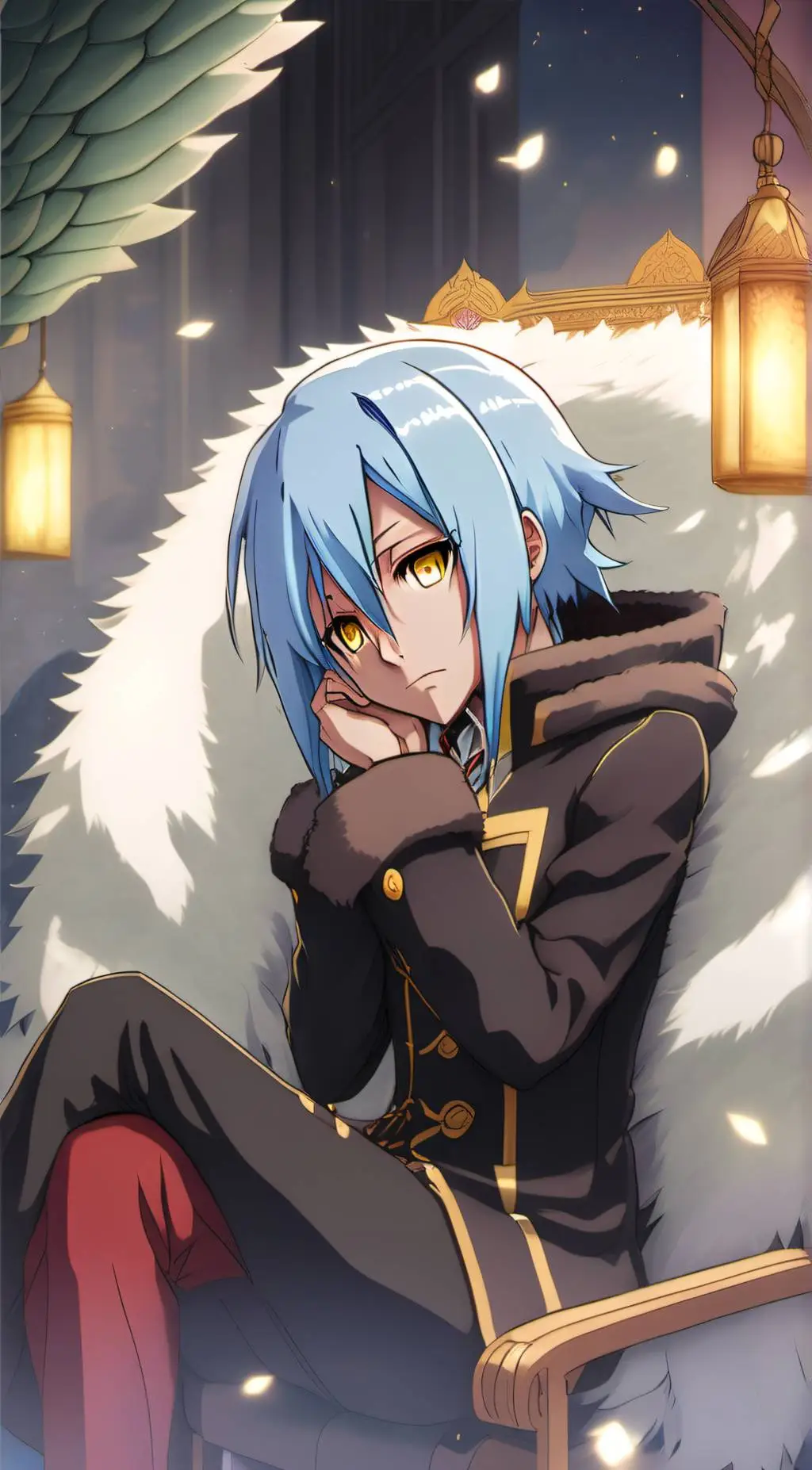ai character: "Rimuru tempest" background