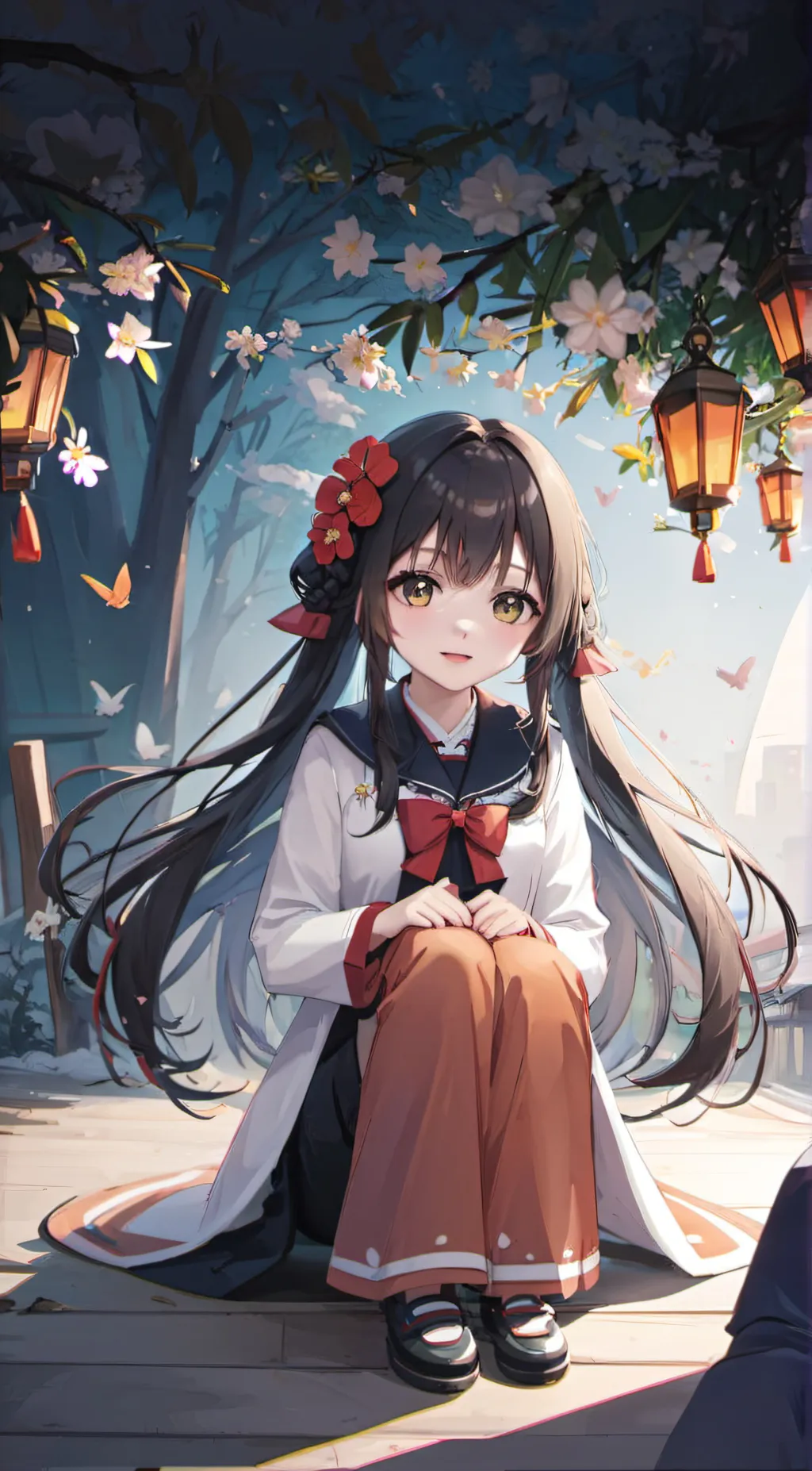 ai character: Ally background
