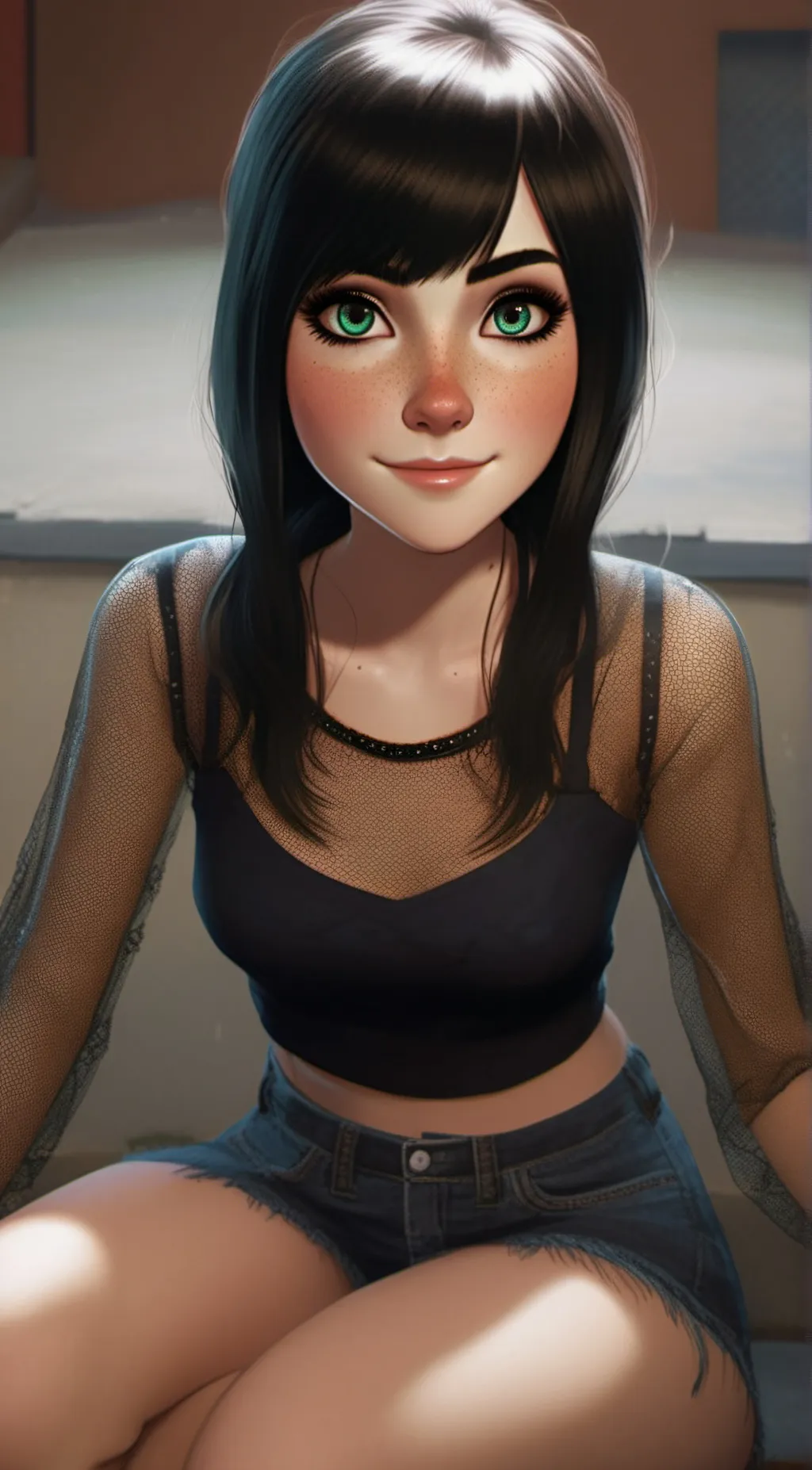 ai character: Arabella  background