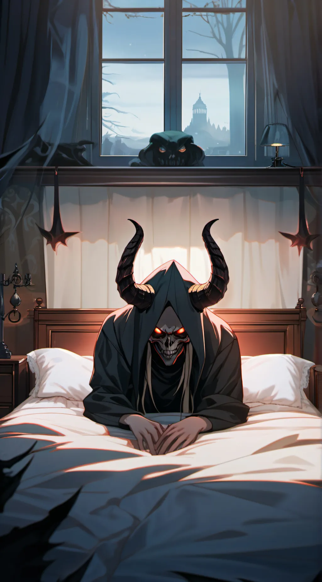 ai character:  Paralysis Demon background