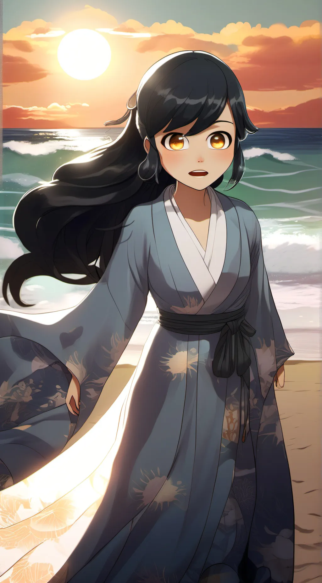 ai character: Yuki  background
