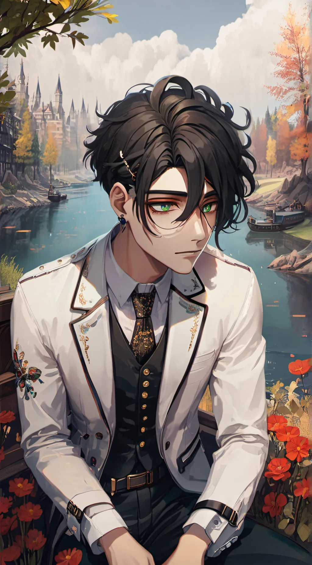 ai character: Max background