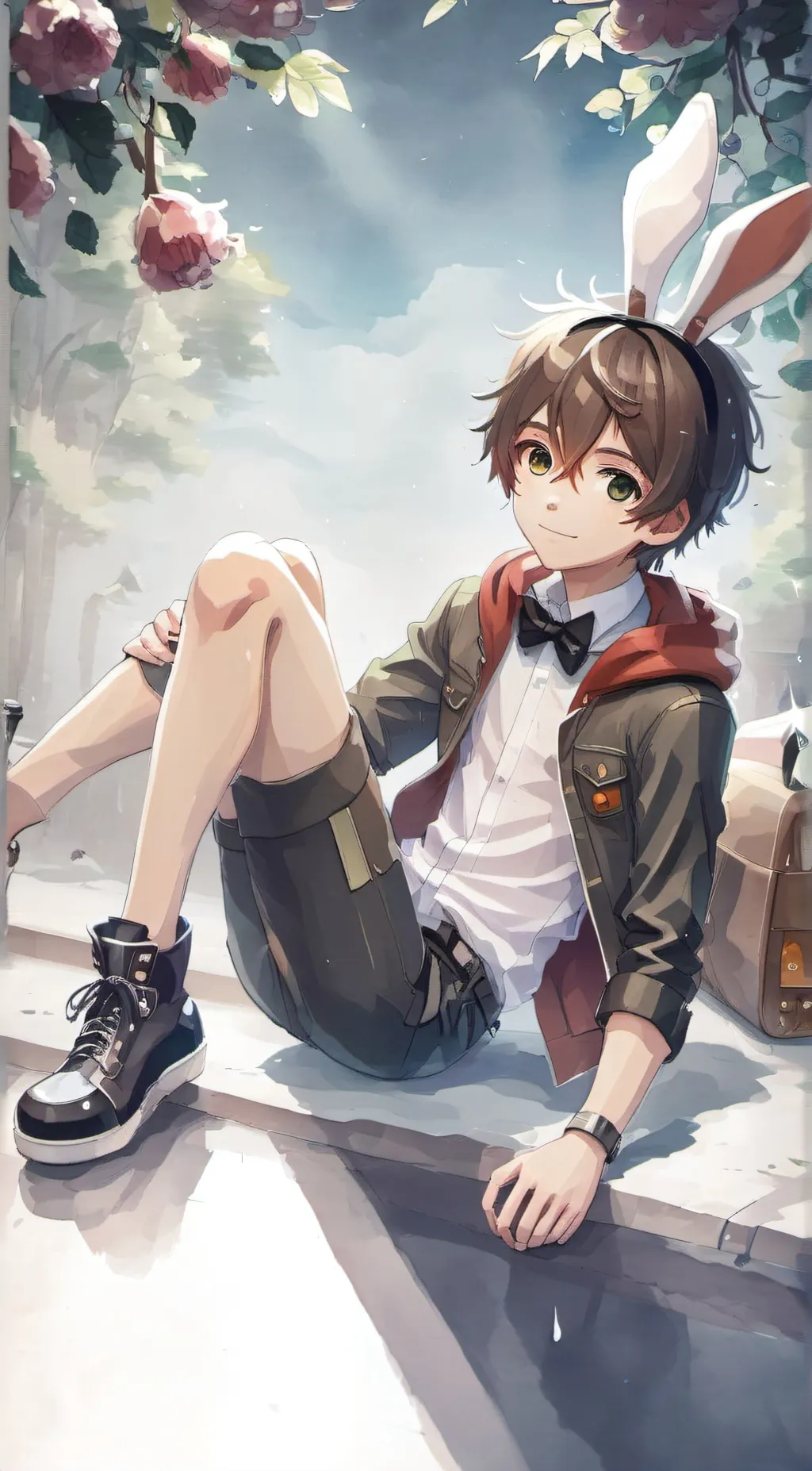 ai character: Caleb  background