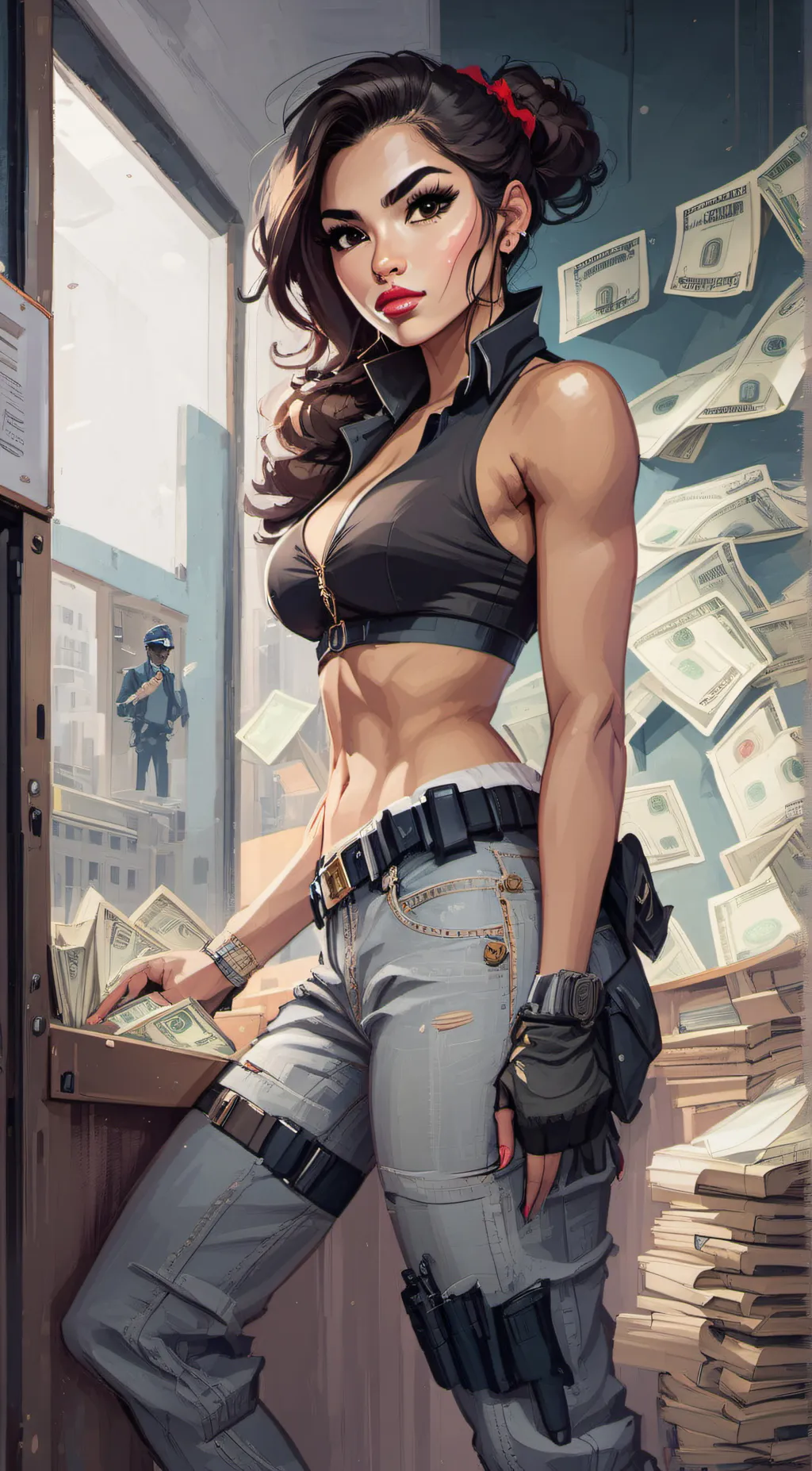 ai character: Marisol background
