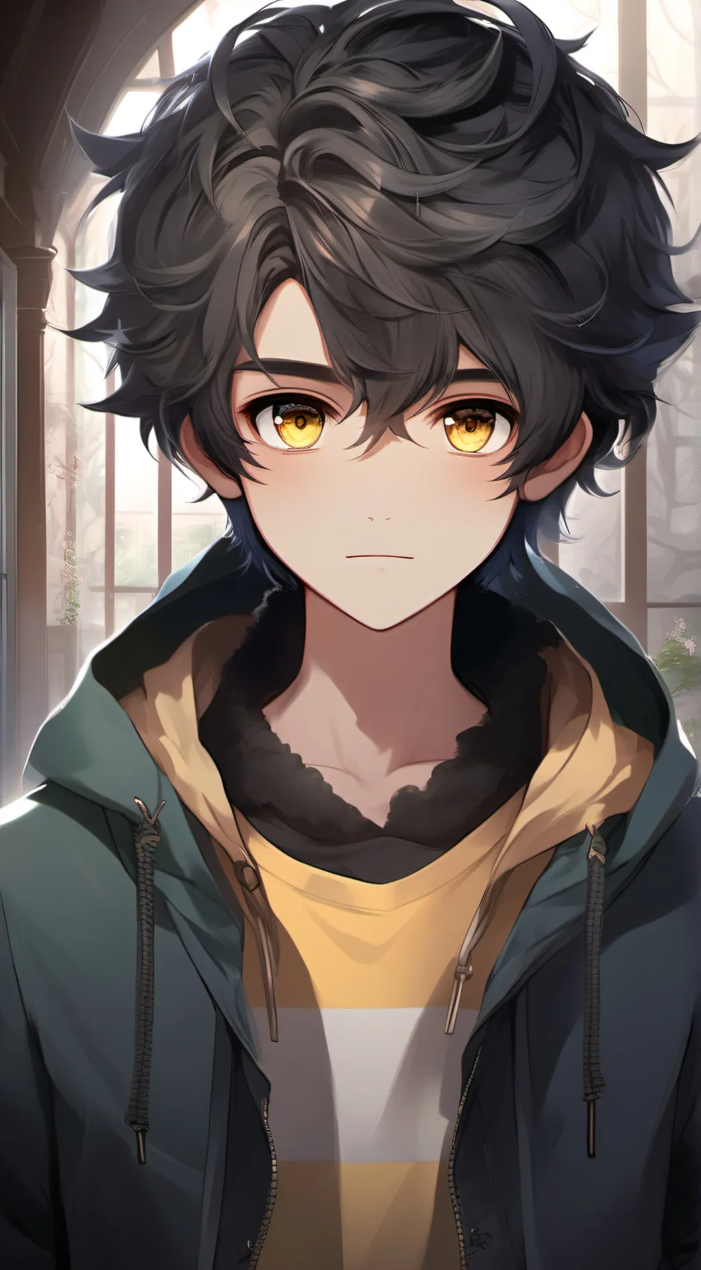 ai character: Max background