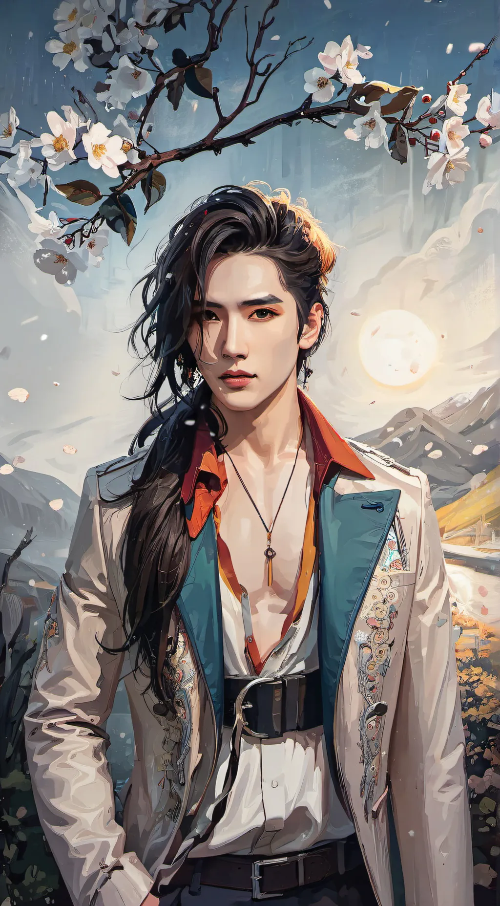 ai character: adrien background