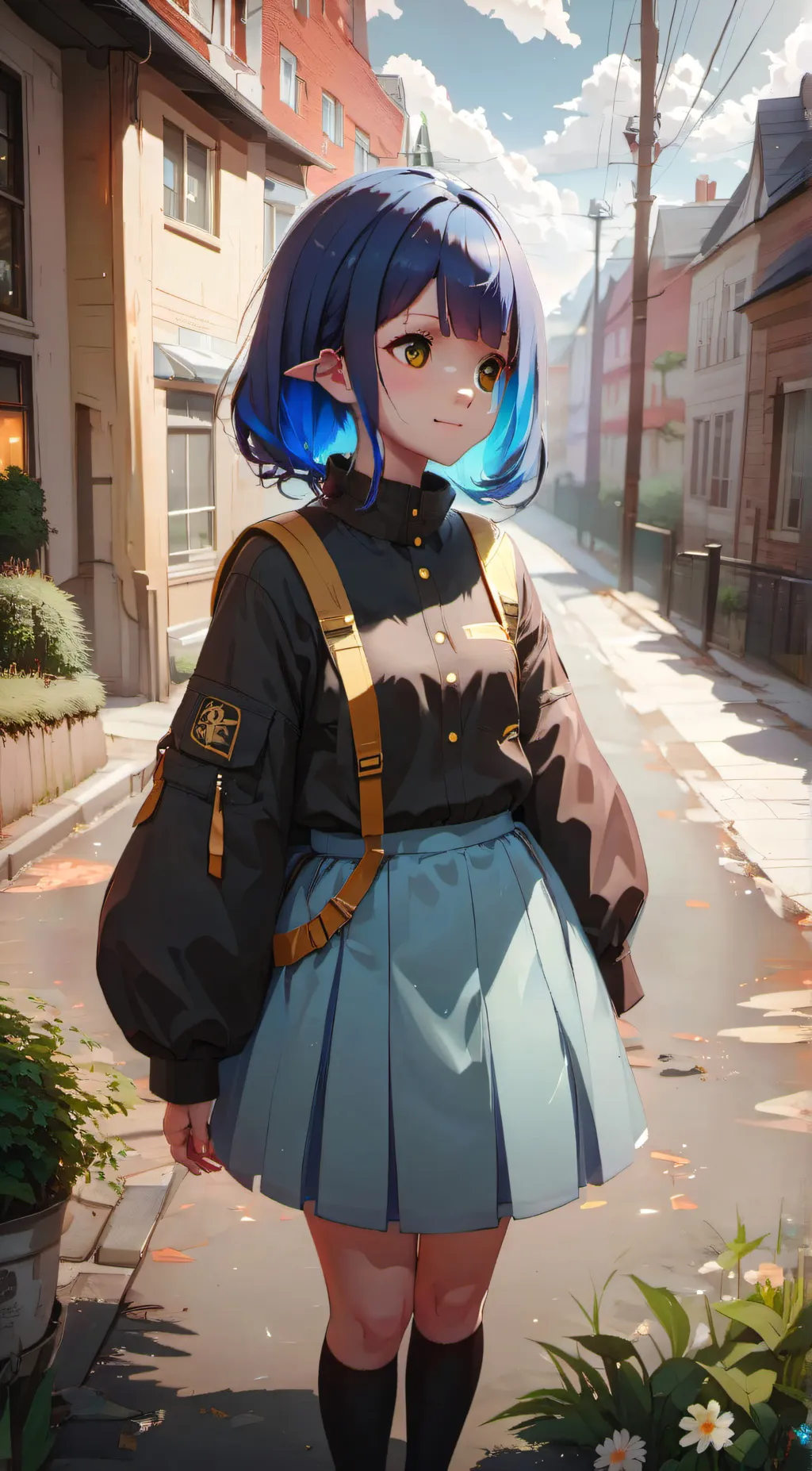 ai character: Skyler white background