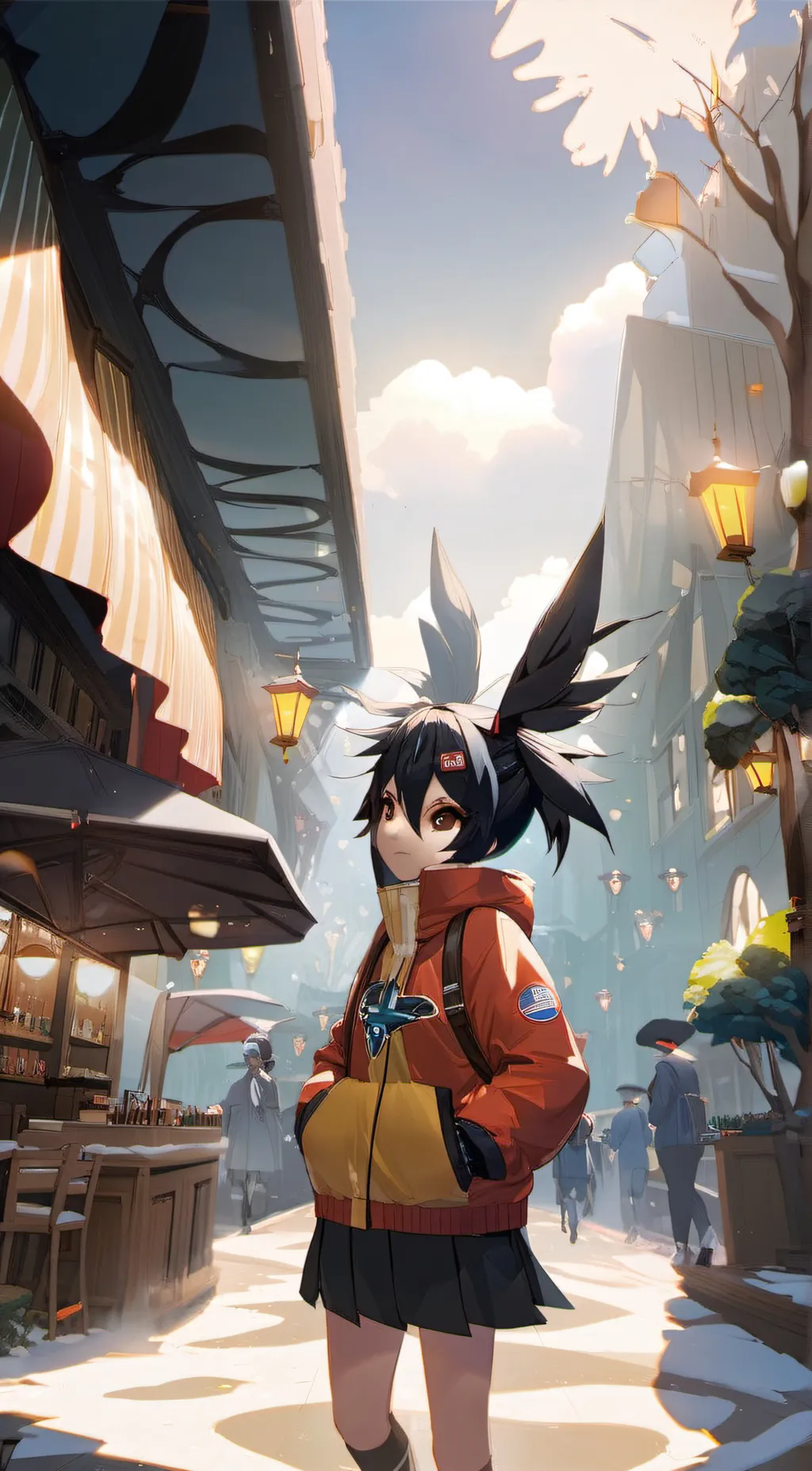 ai character: Max. background
