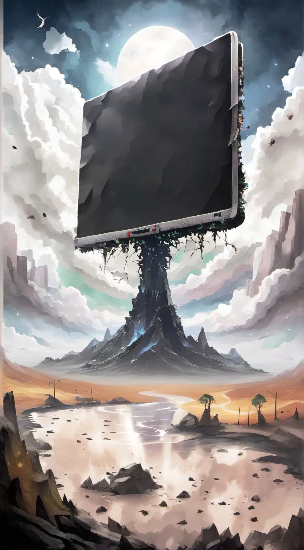 ai character: The Void background