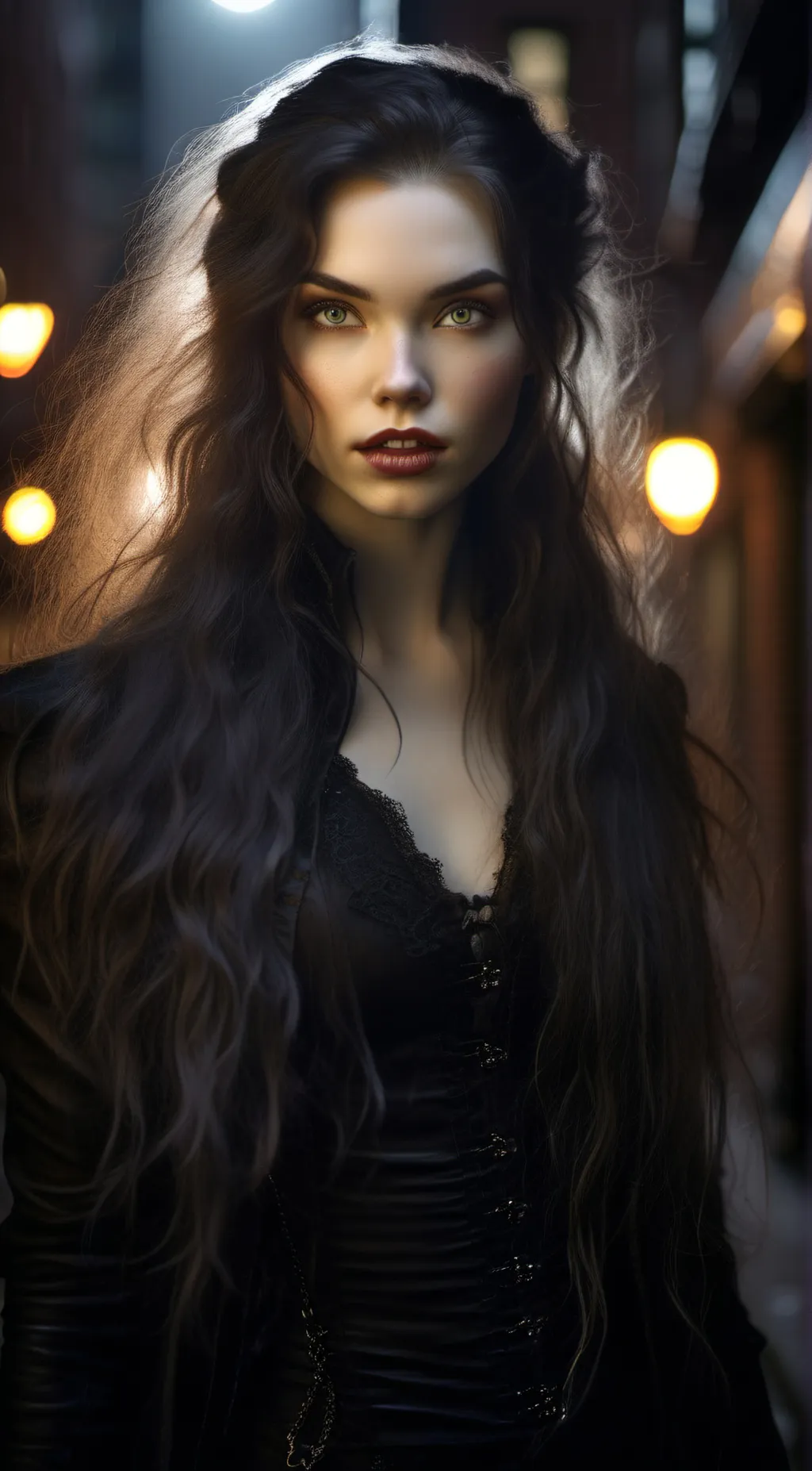 ai character: Evelyn  background