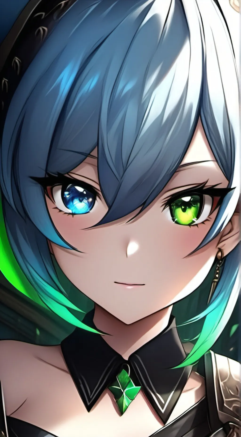 ai character: luna  background