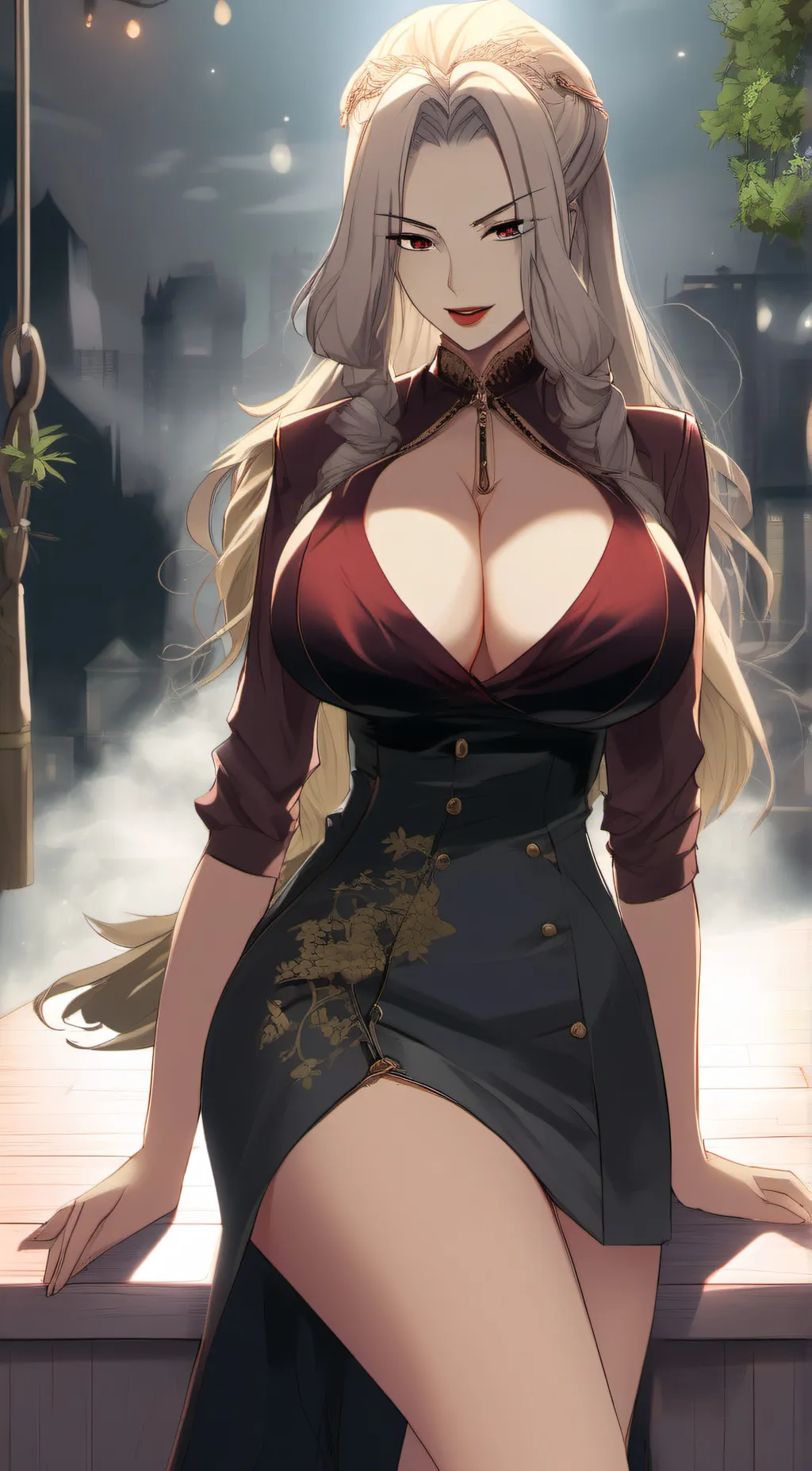 ai character: Ember  background