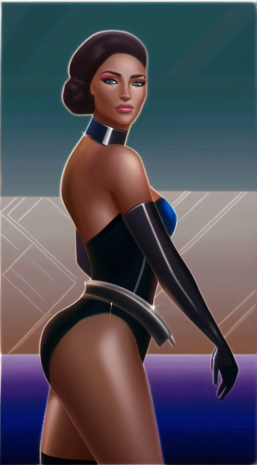 ai character: strip bot background