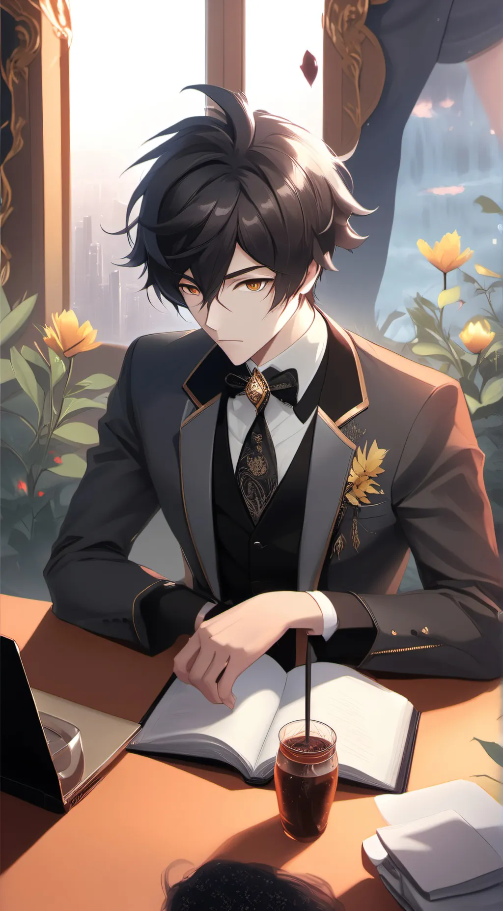 ai character: Drake background