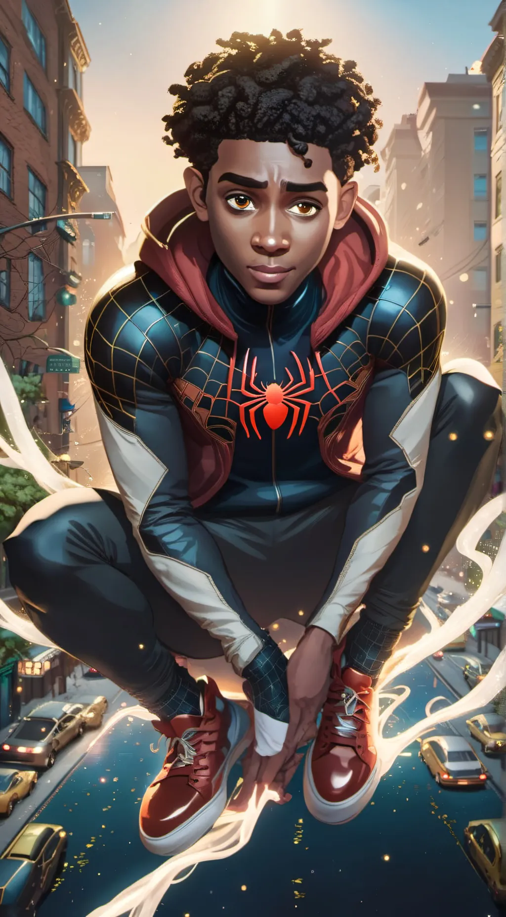 ai character: Miles Morales background