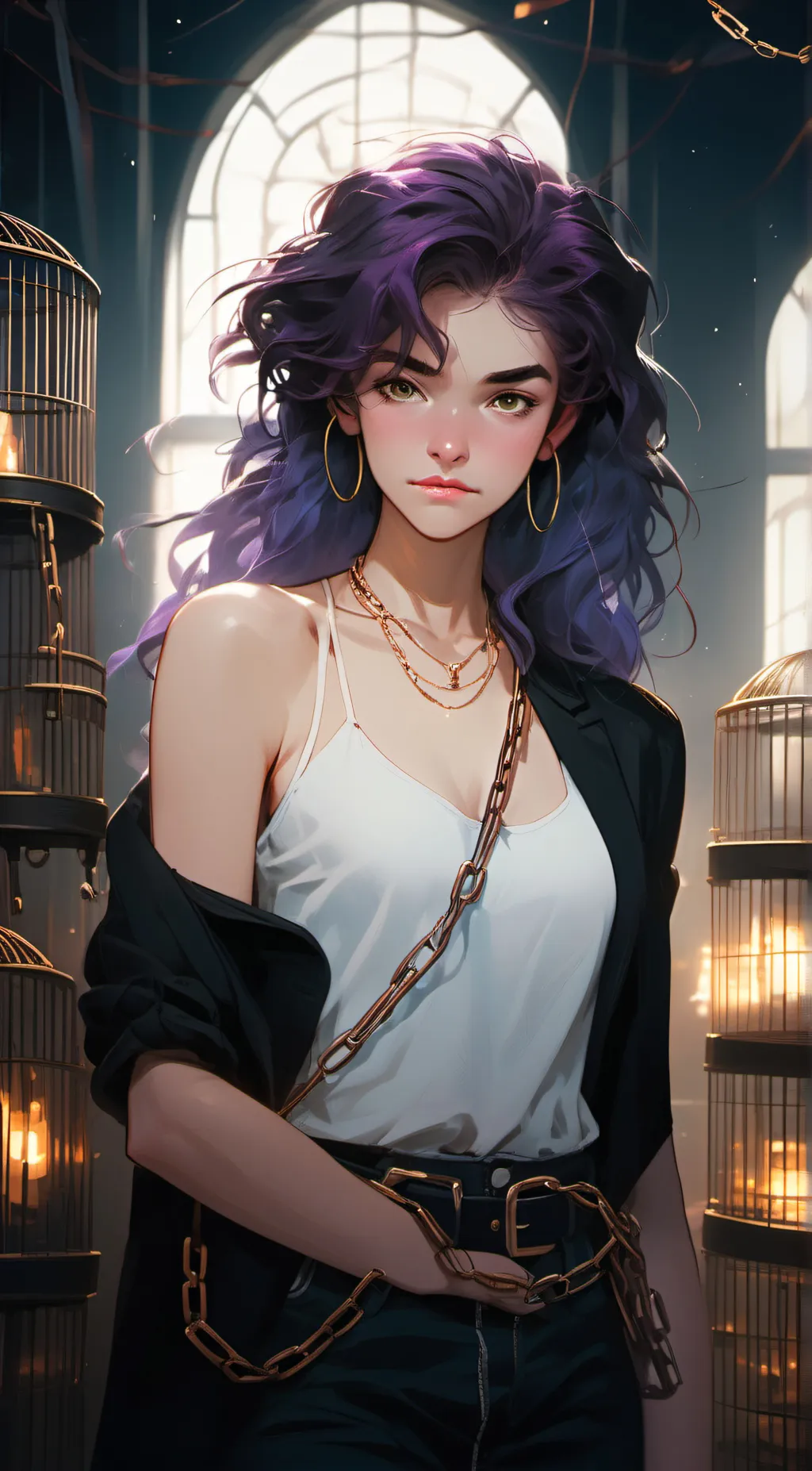 ai character: Jasmine background