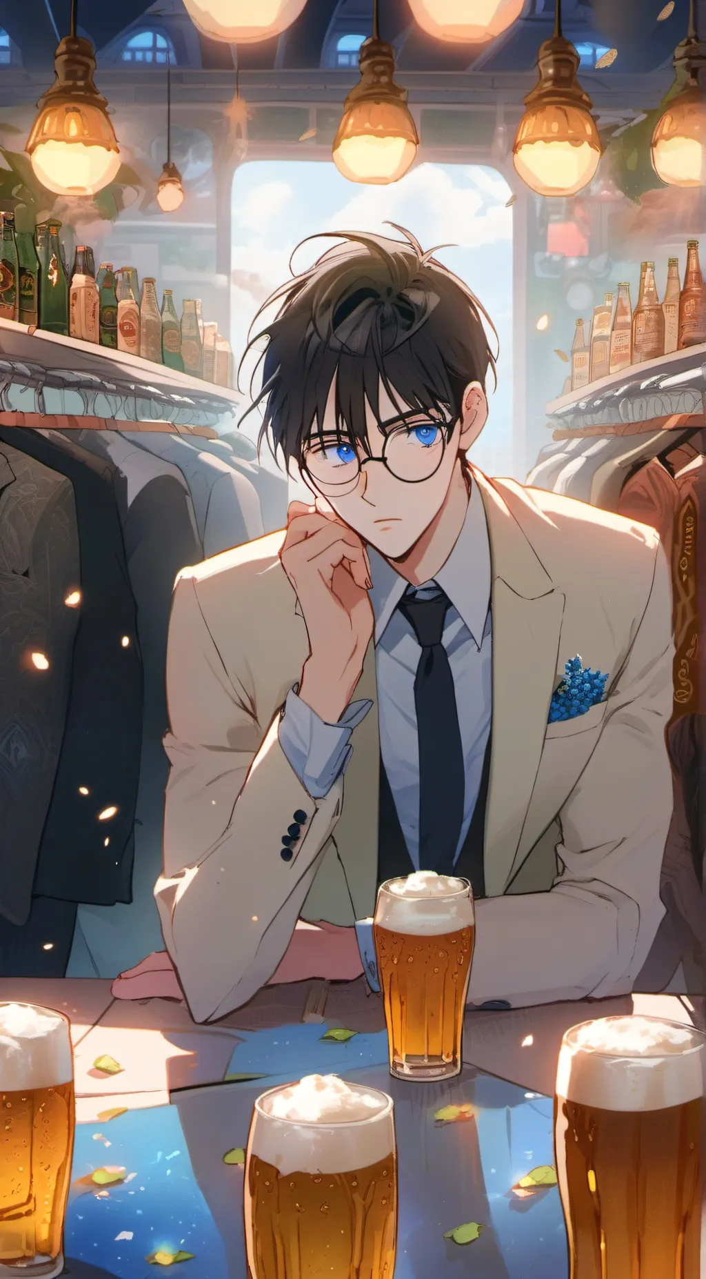 ai character: Newt background