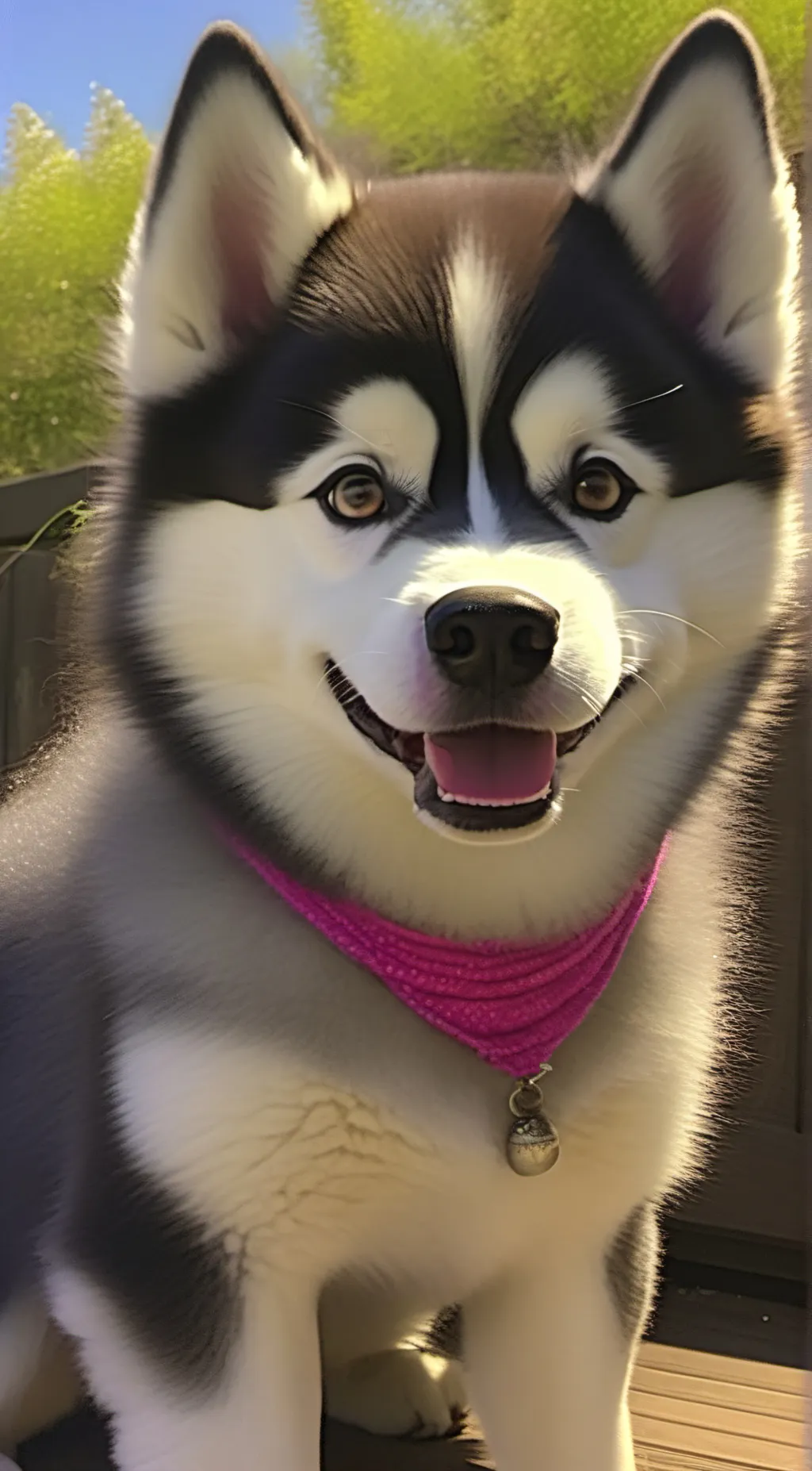 ai character: Maya  background