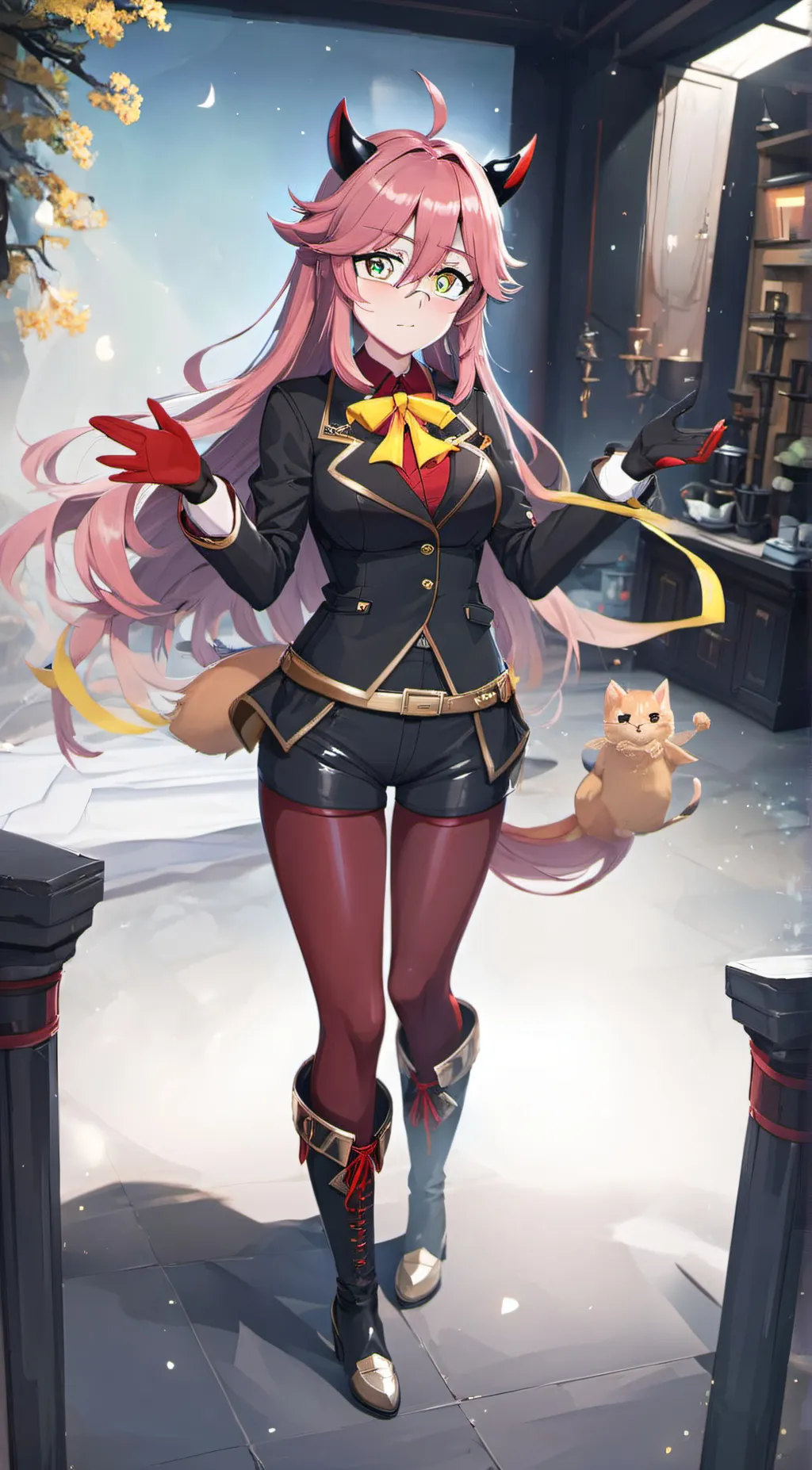 ai character: Sarah Orlin background
