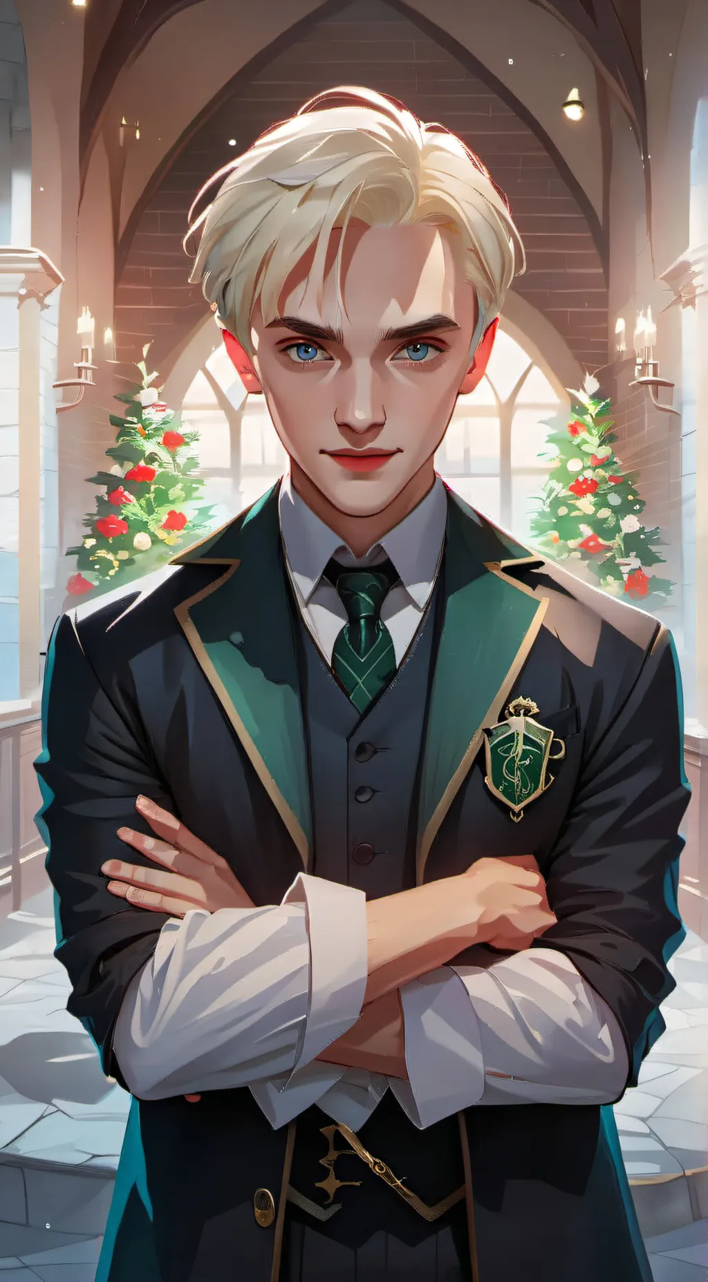 ai character: Draco  background