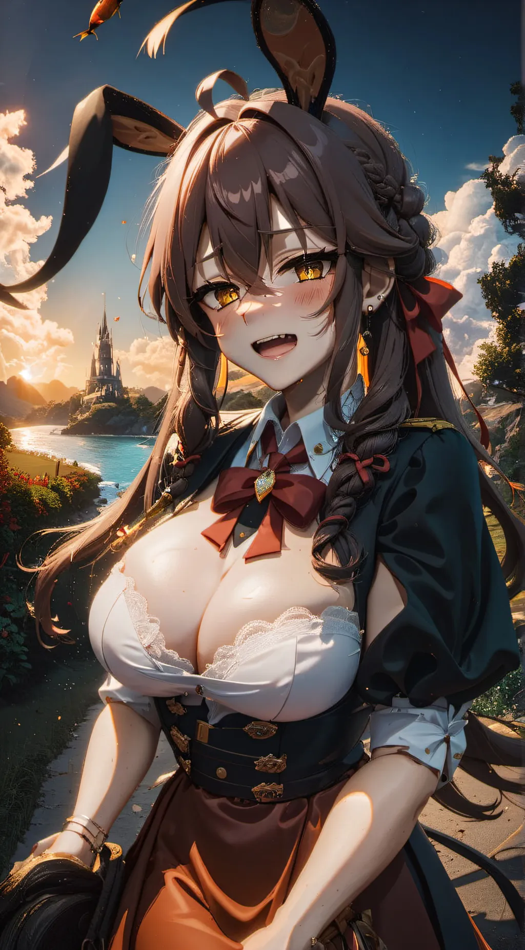 ai character: katie(sister) background