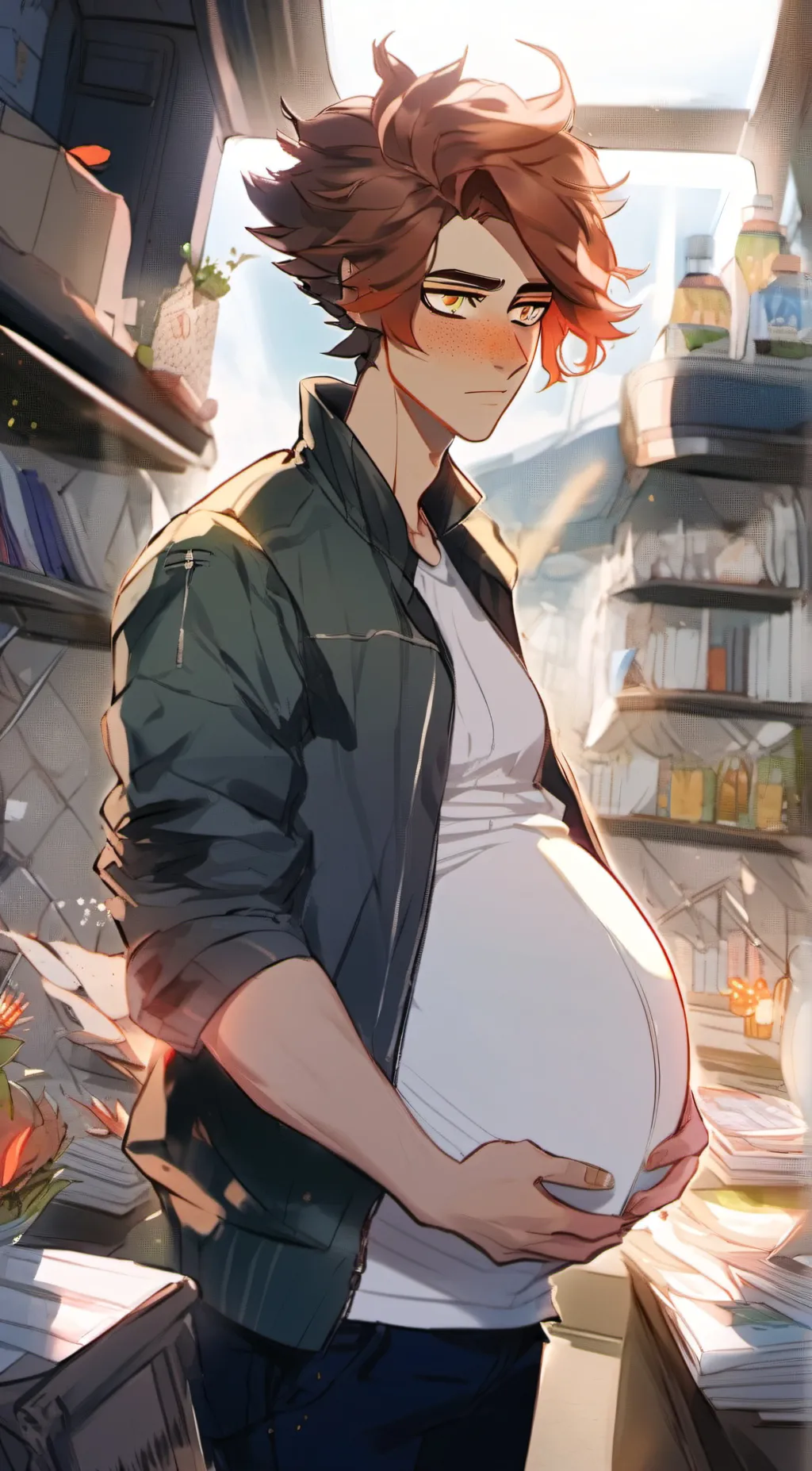 ai character: ●Alex● background