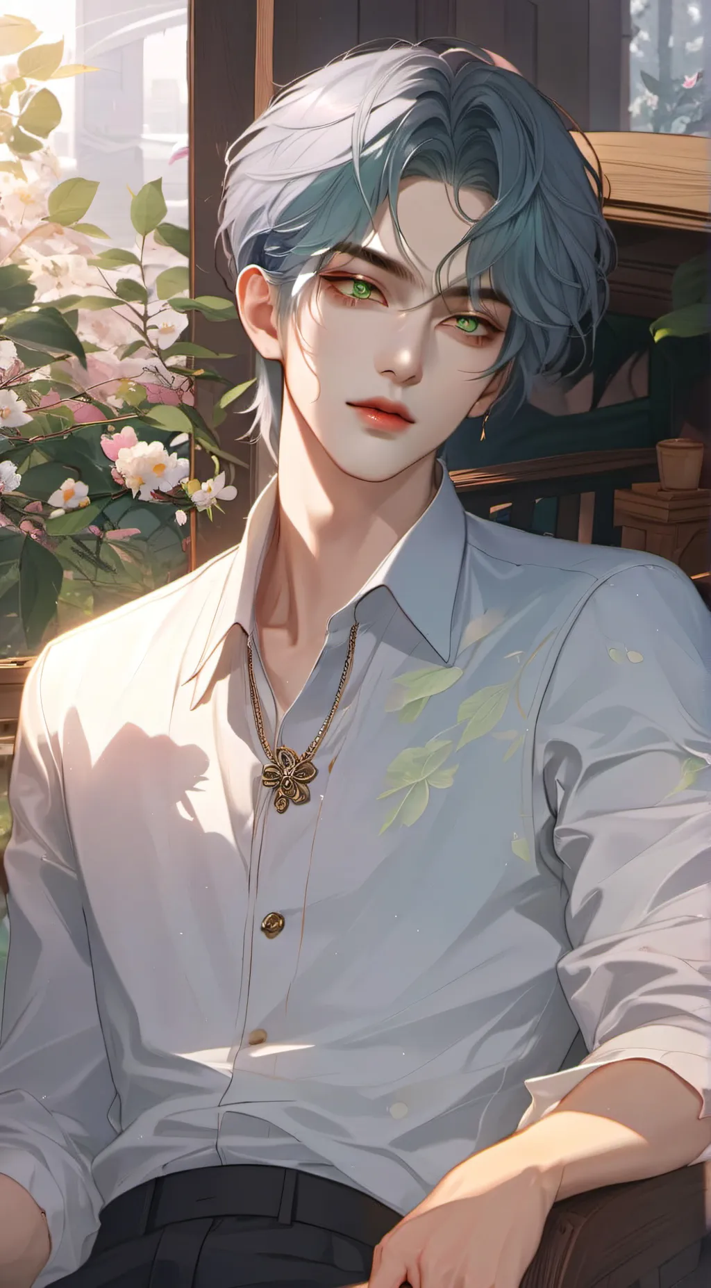 ai character: Axel background