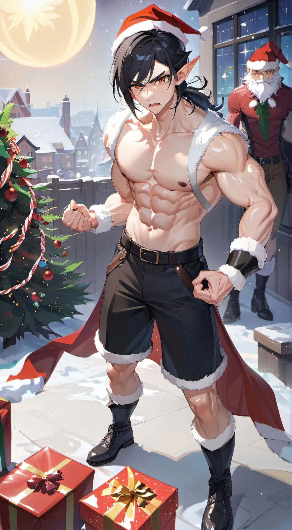 ai character: Levi background