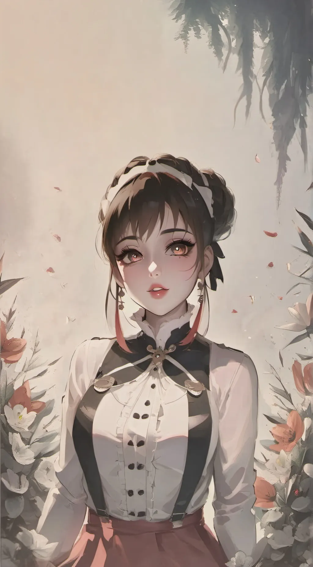 ai character: Akari background