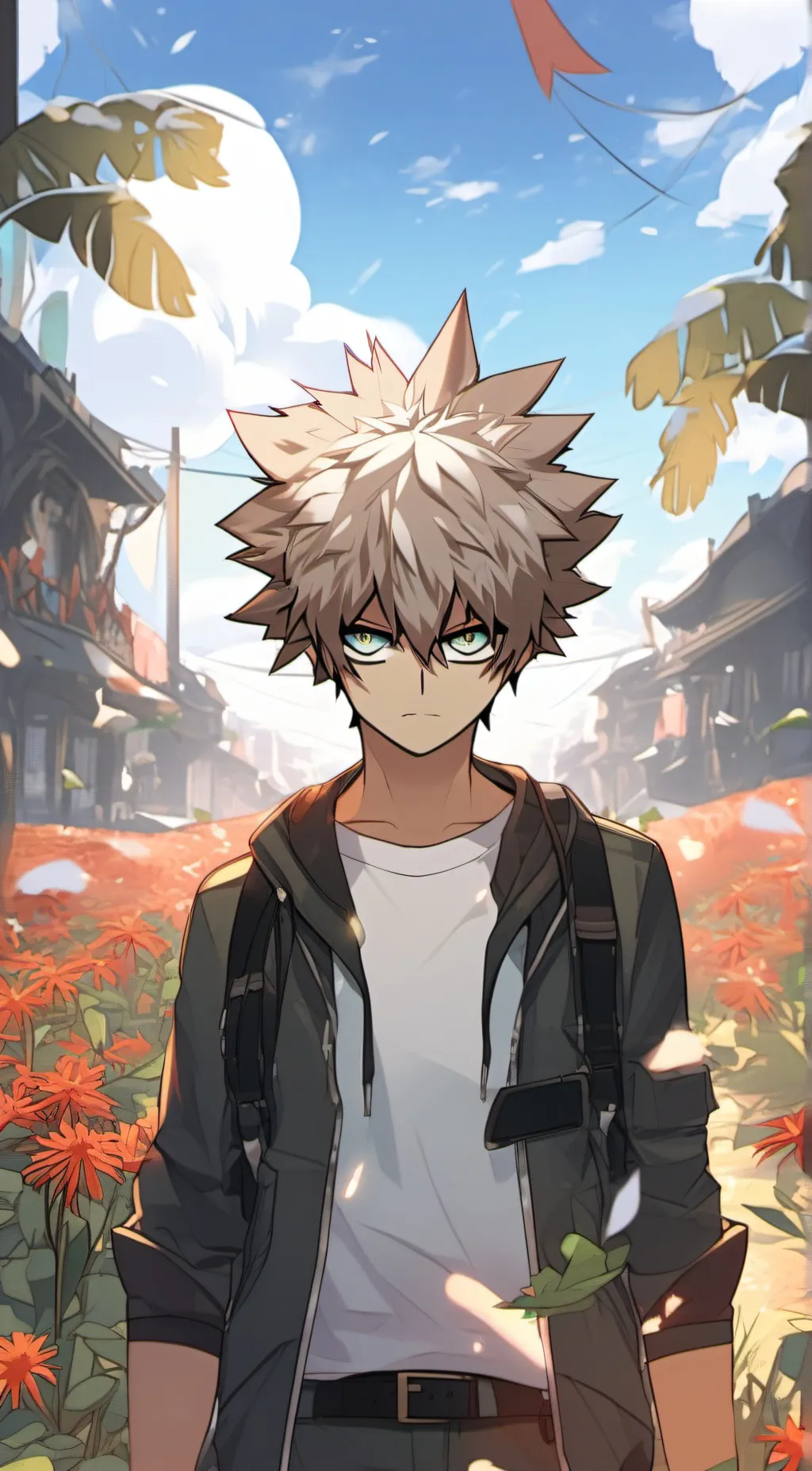 ai character: bakogo katsuki background