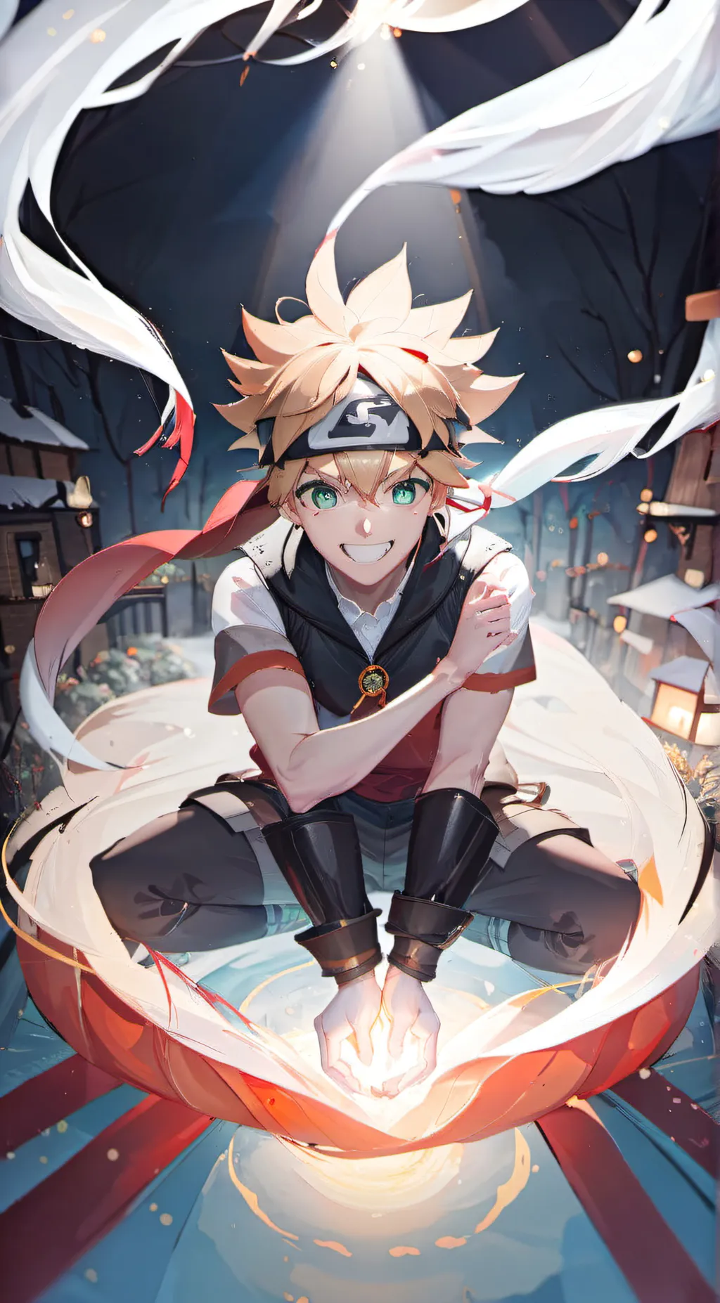 ai character: team 7 background