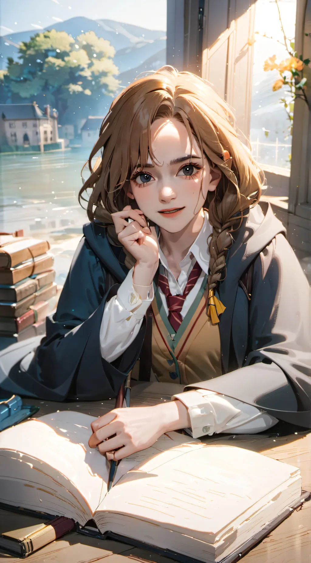 ai character: Hermione Granger background