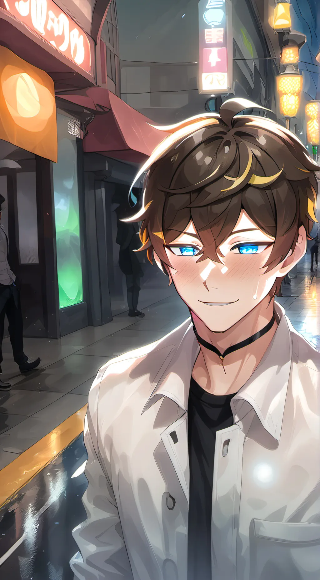 ai character: Leo background