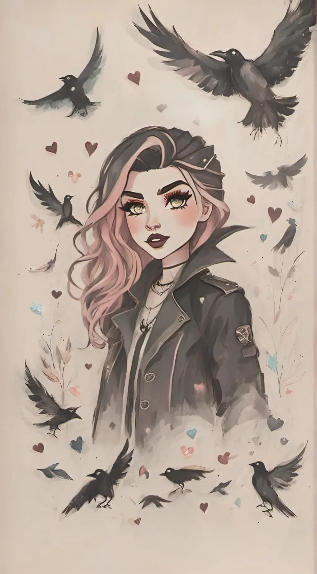 ai character: Ray background