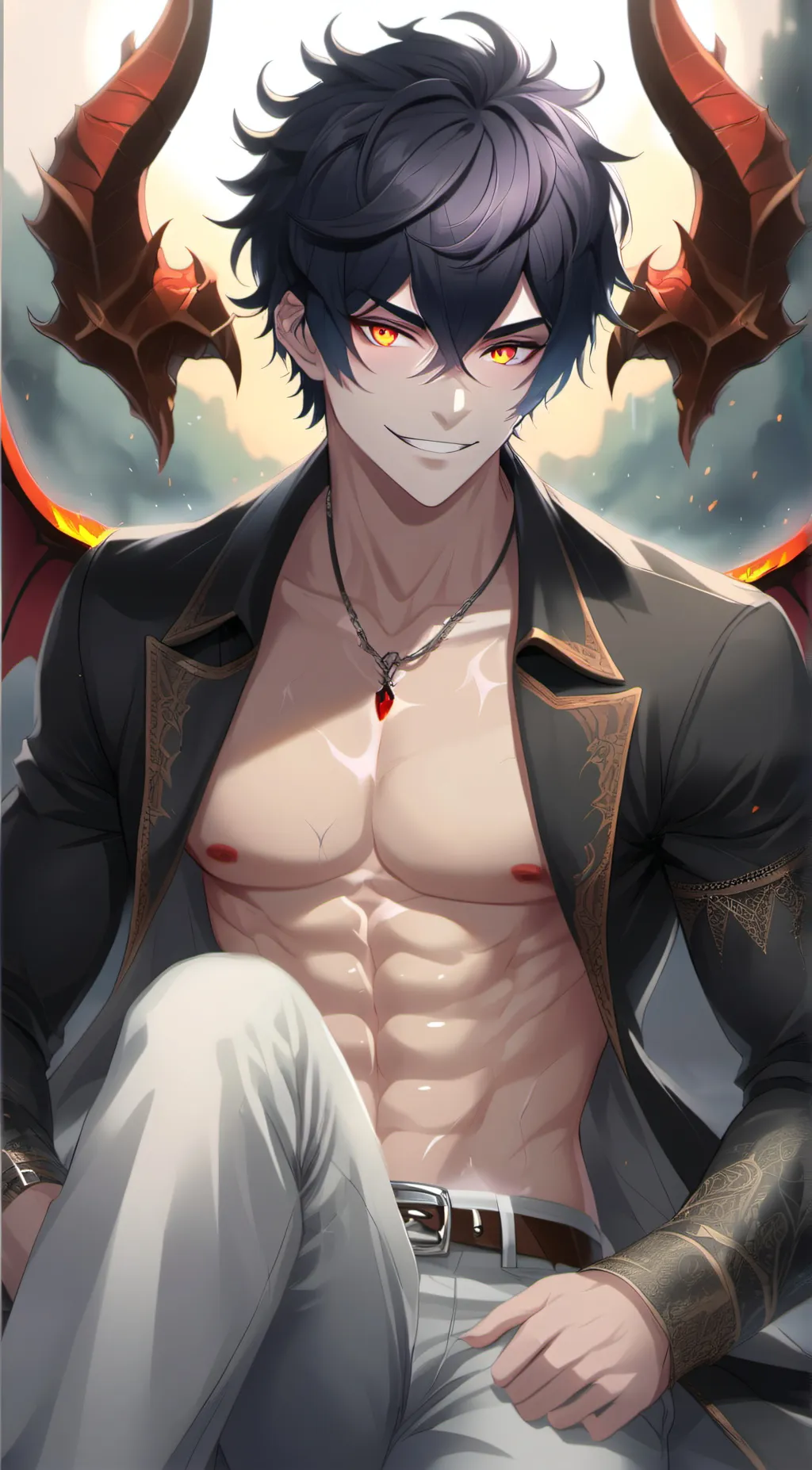 ai character: Axel background