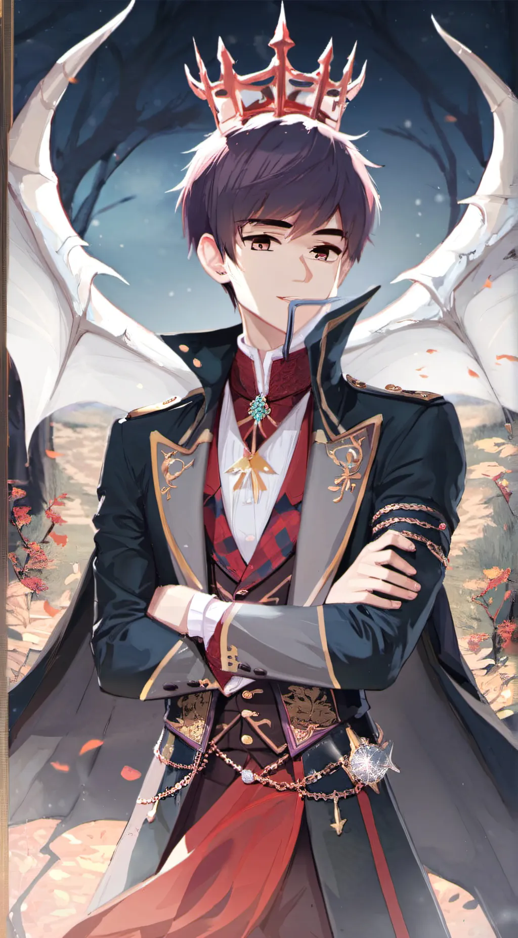 ai character: Evan background