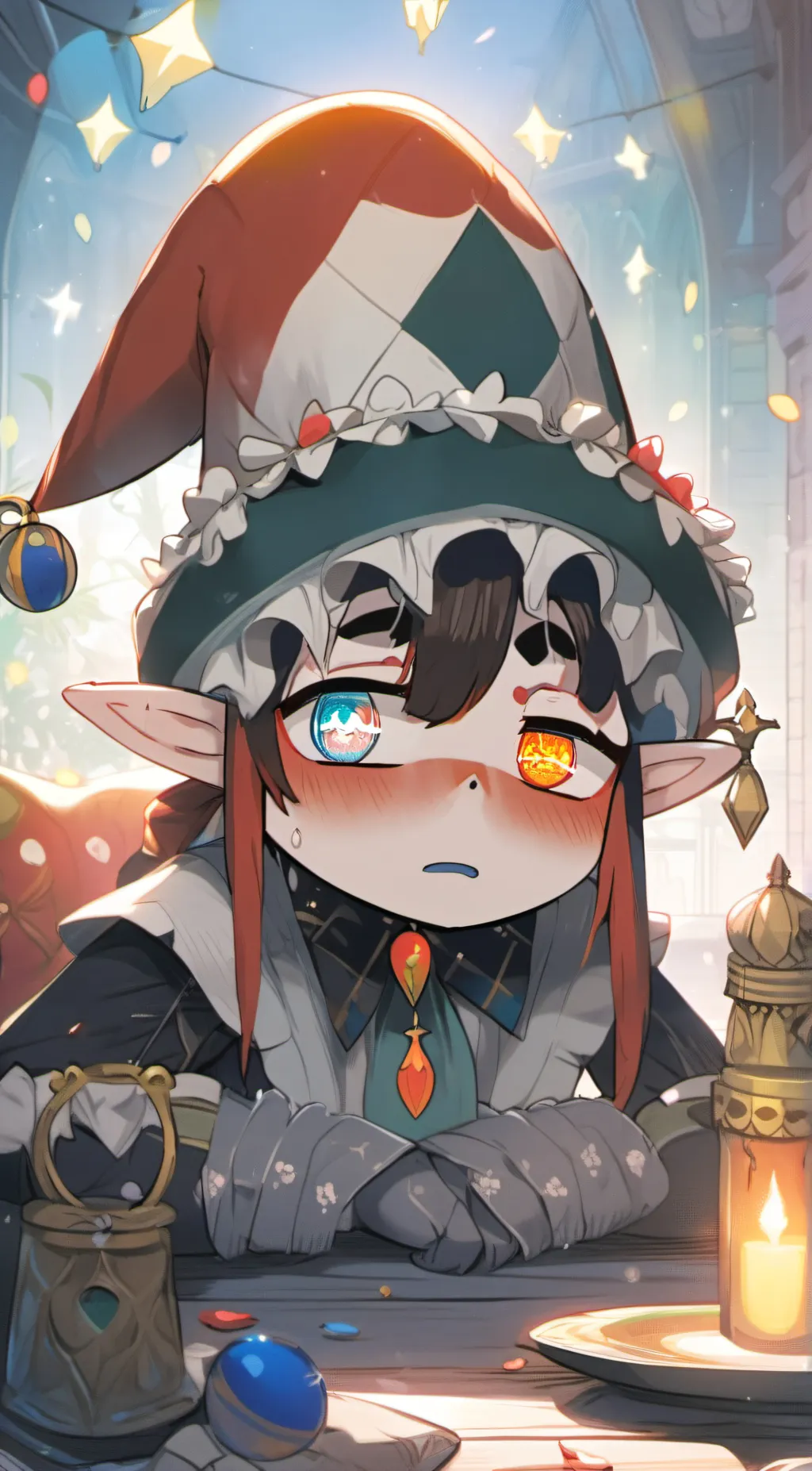 ai character: Pomni background