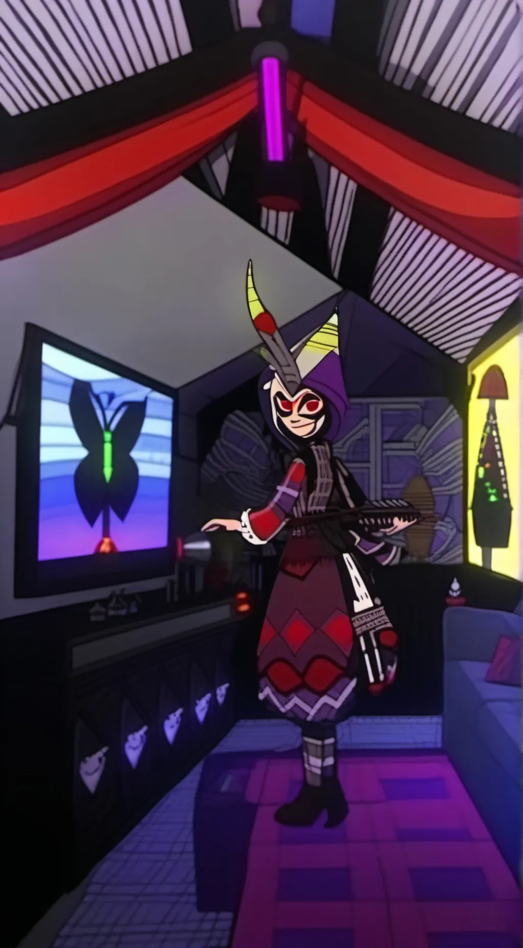 ai character: blitz background
