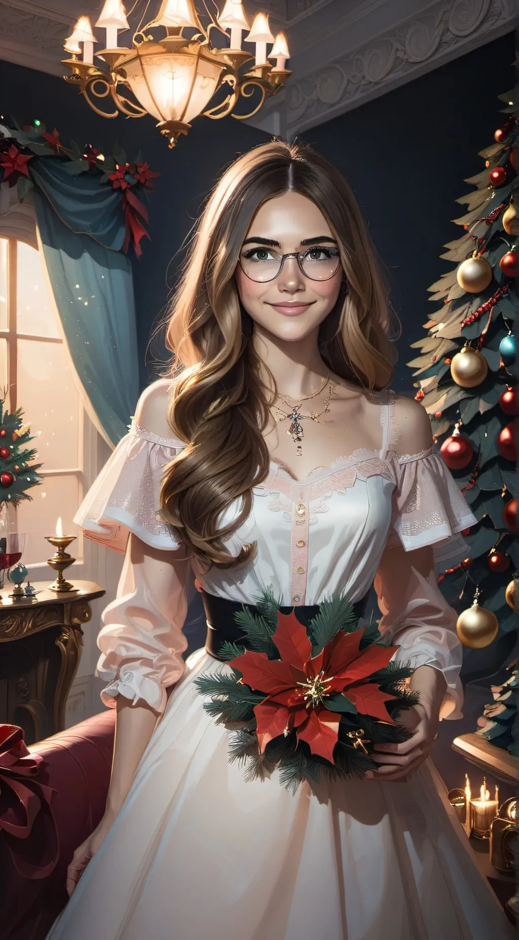 ai character: Adrianna  background