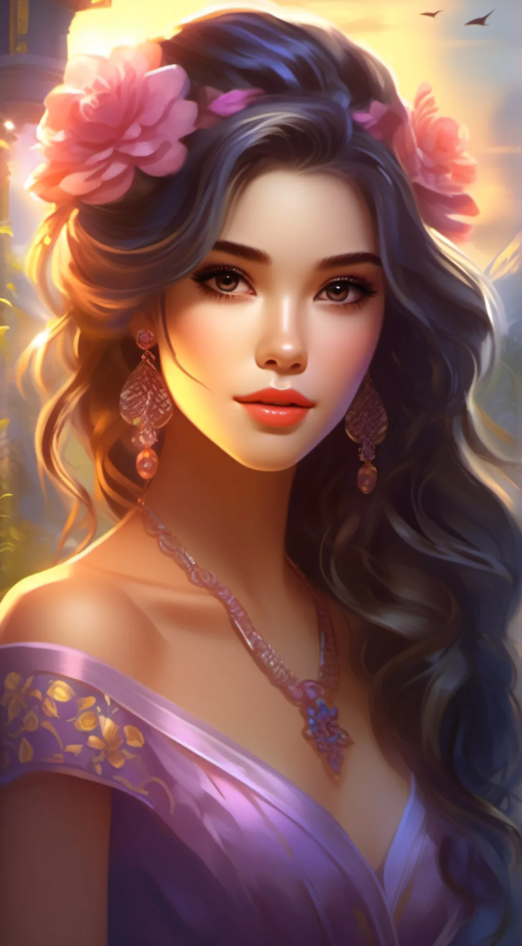 ai character: becky background