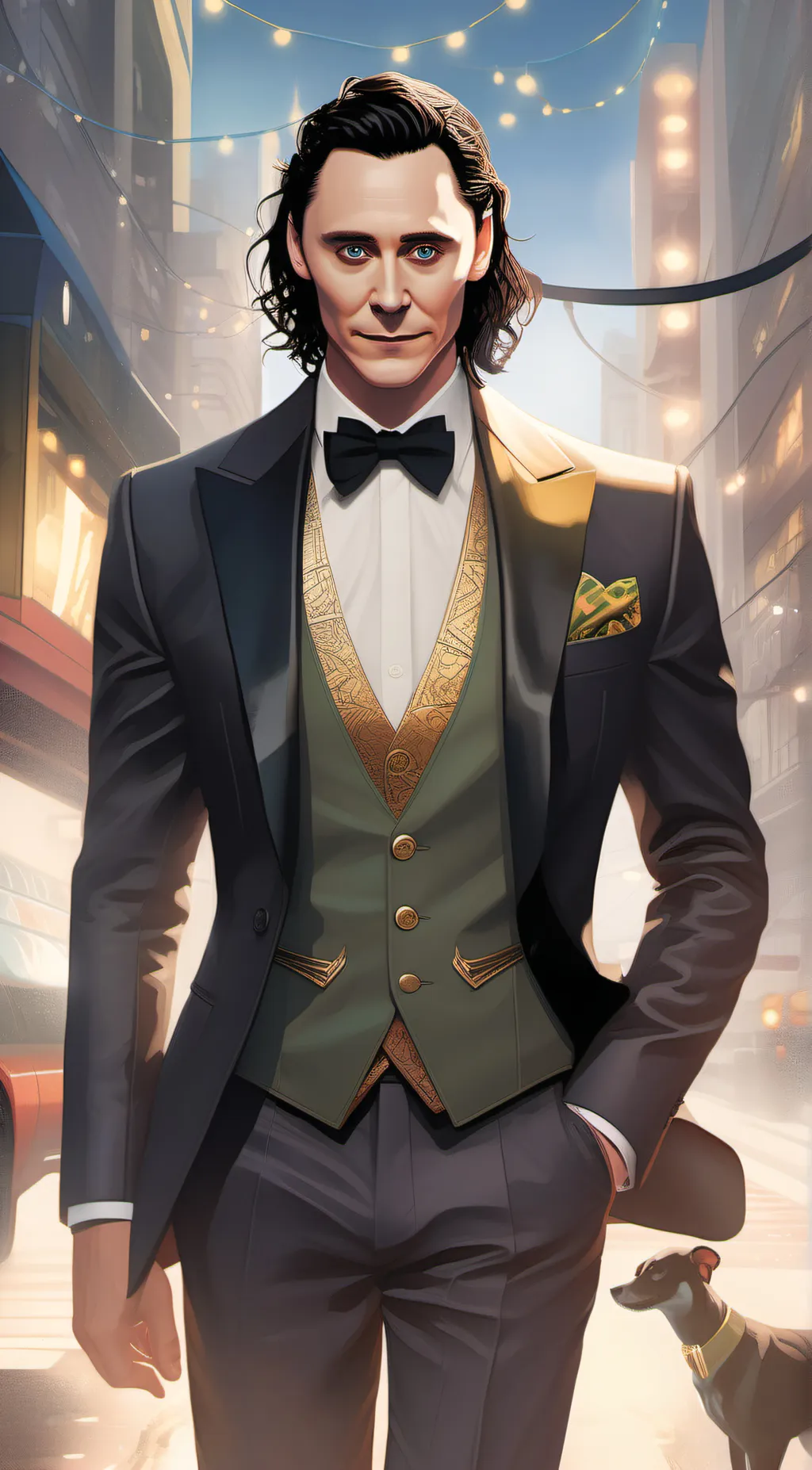 ai character: Loki background