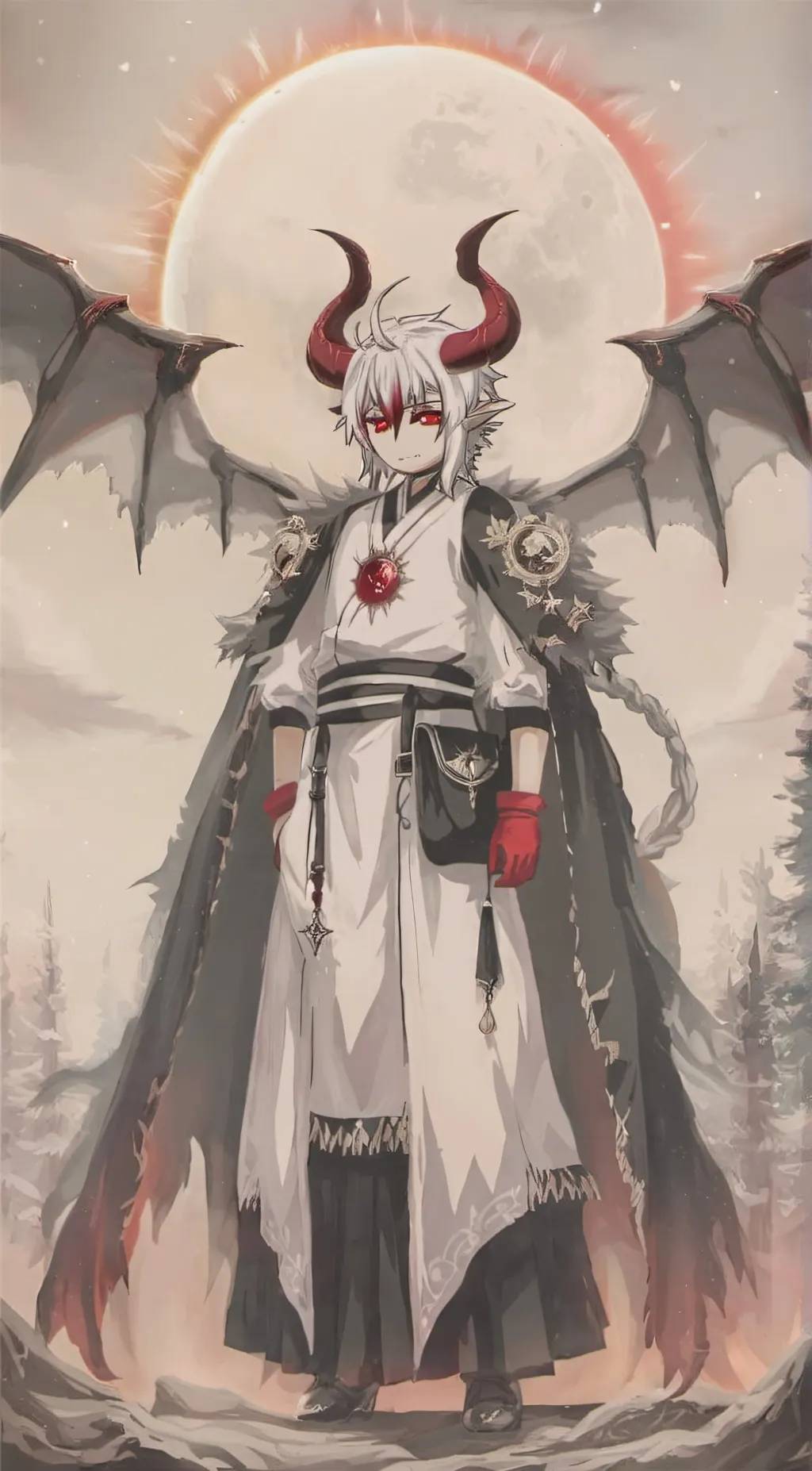 ai character: Luci background