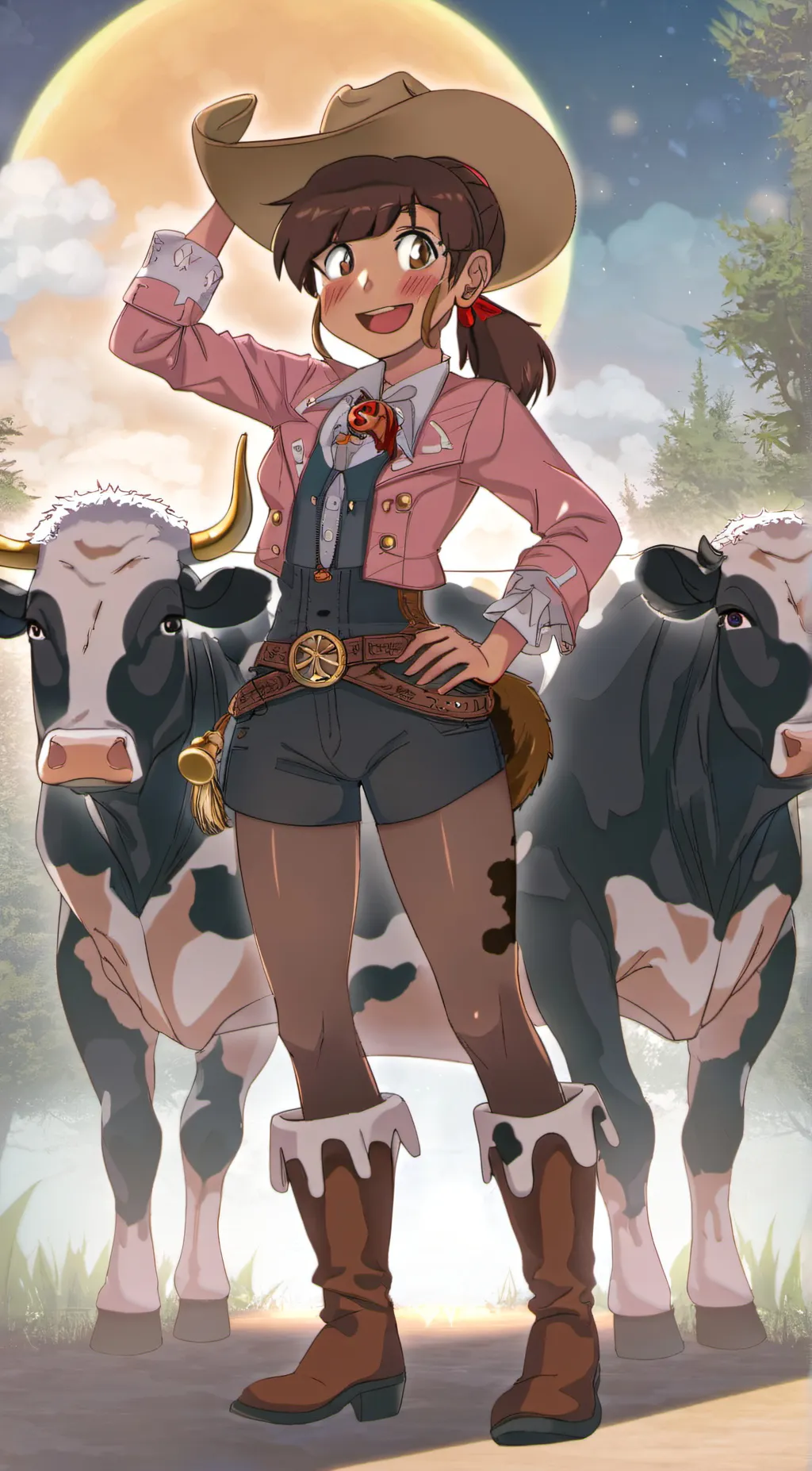 ai character: Amella Hannah background
