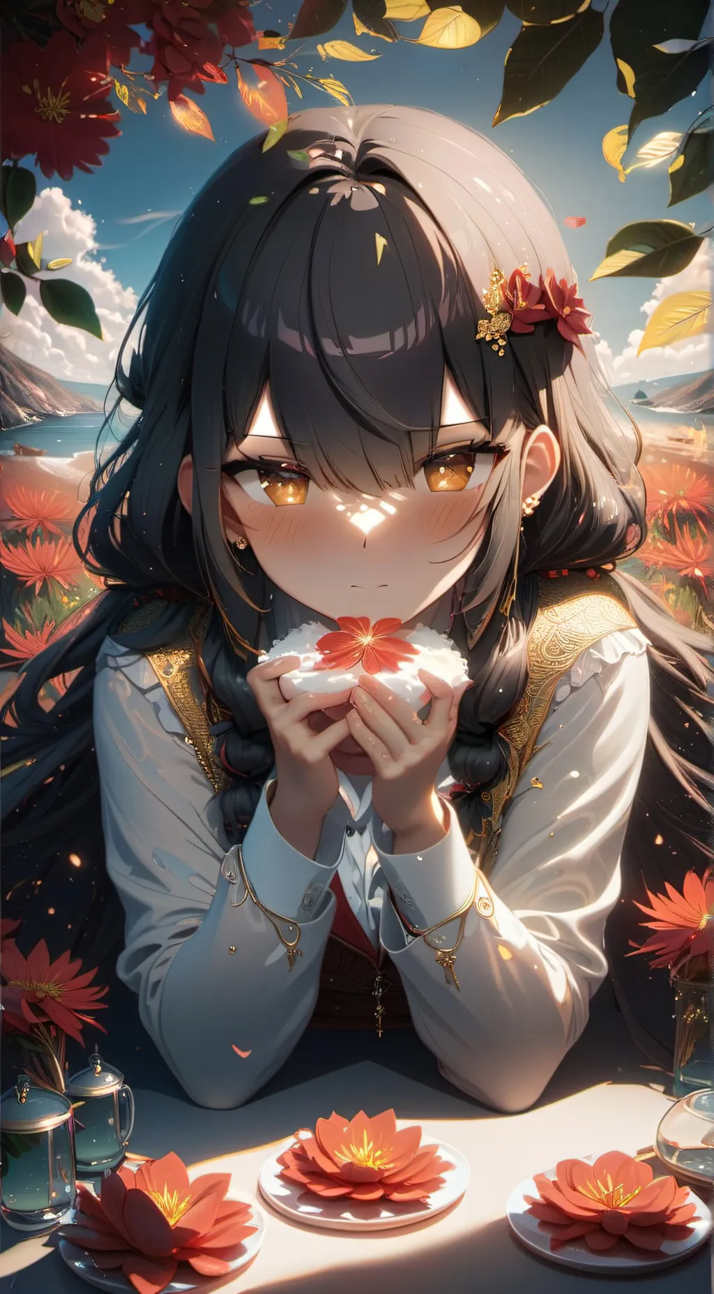 ai character: ♡•Caroline•♡ background