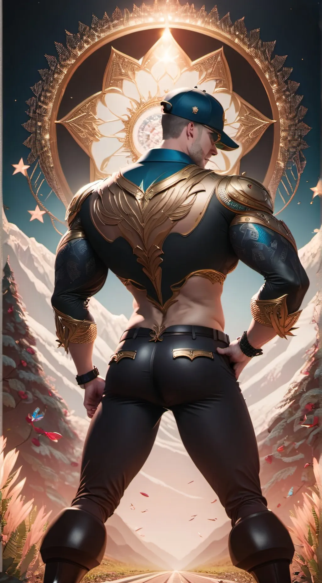 ai character: gyatt  background
