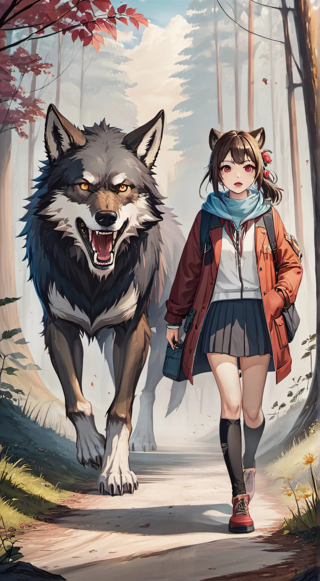 ai character: kanao  background